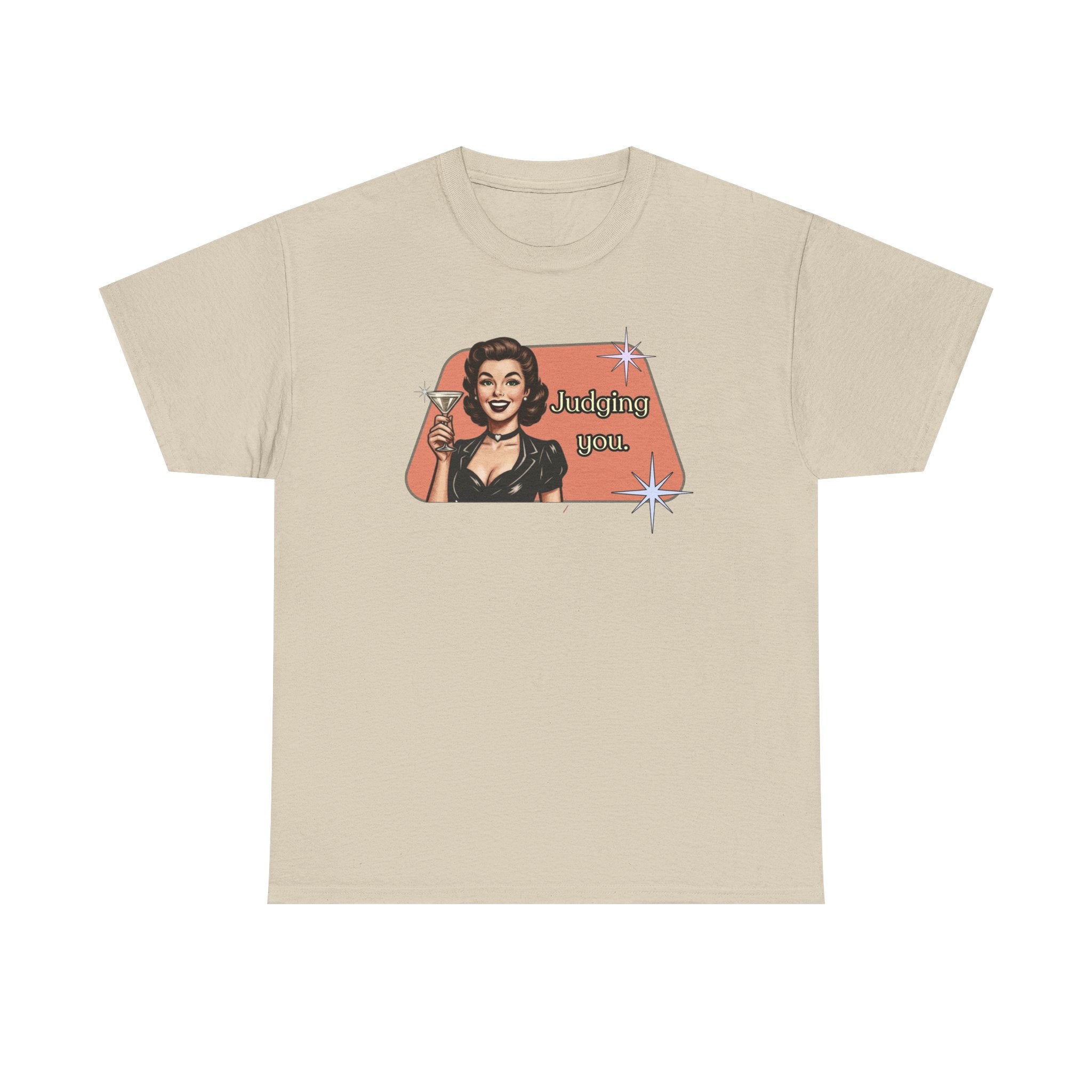 Judging You Retro T-Shirt — Vintage Style Graphic Tee