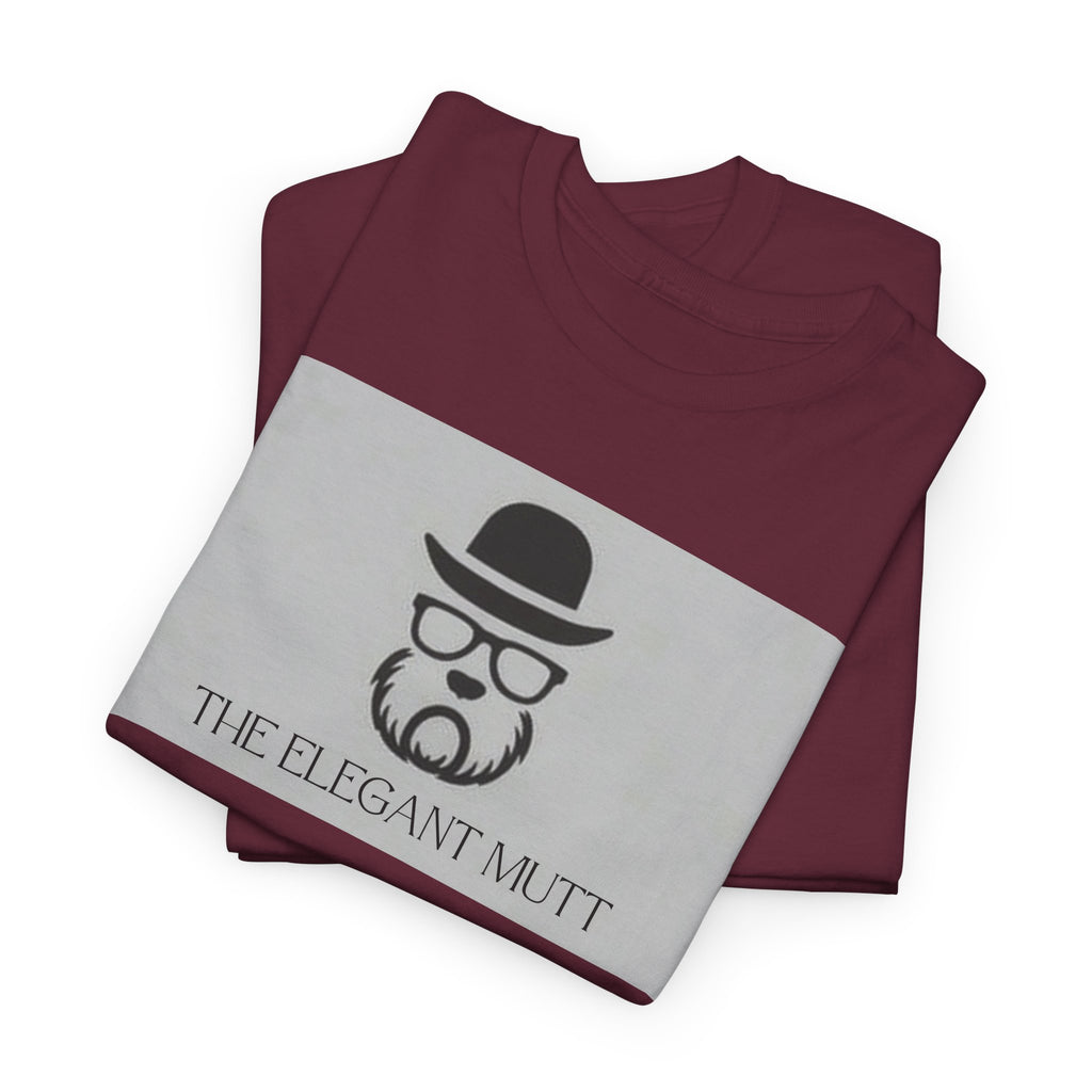 The Elegant Mutt Unisex Heavy Cotton Tee