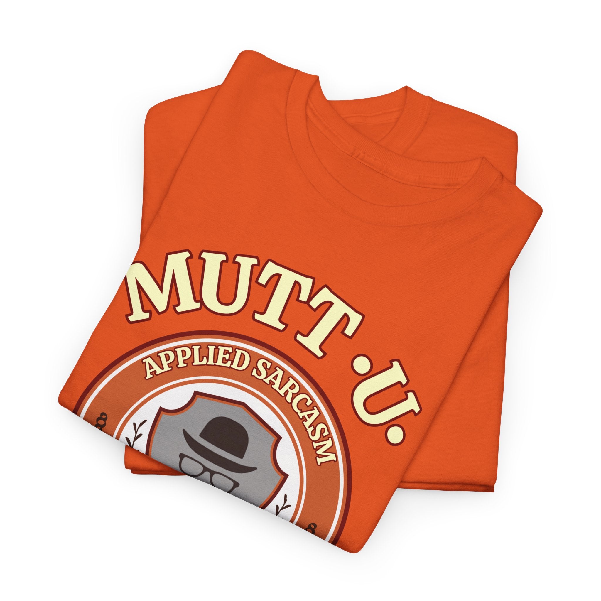 Mutt U Campus T-Shirt  —  School of Sophisticated Sarcasm Mutt Logo Graphic Tee