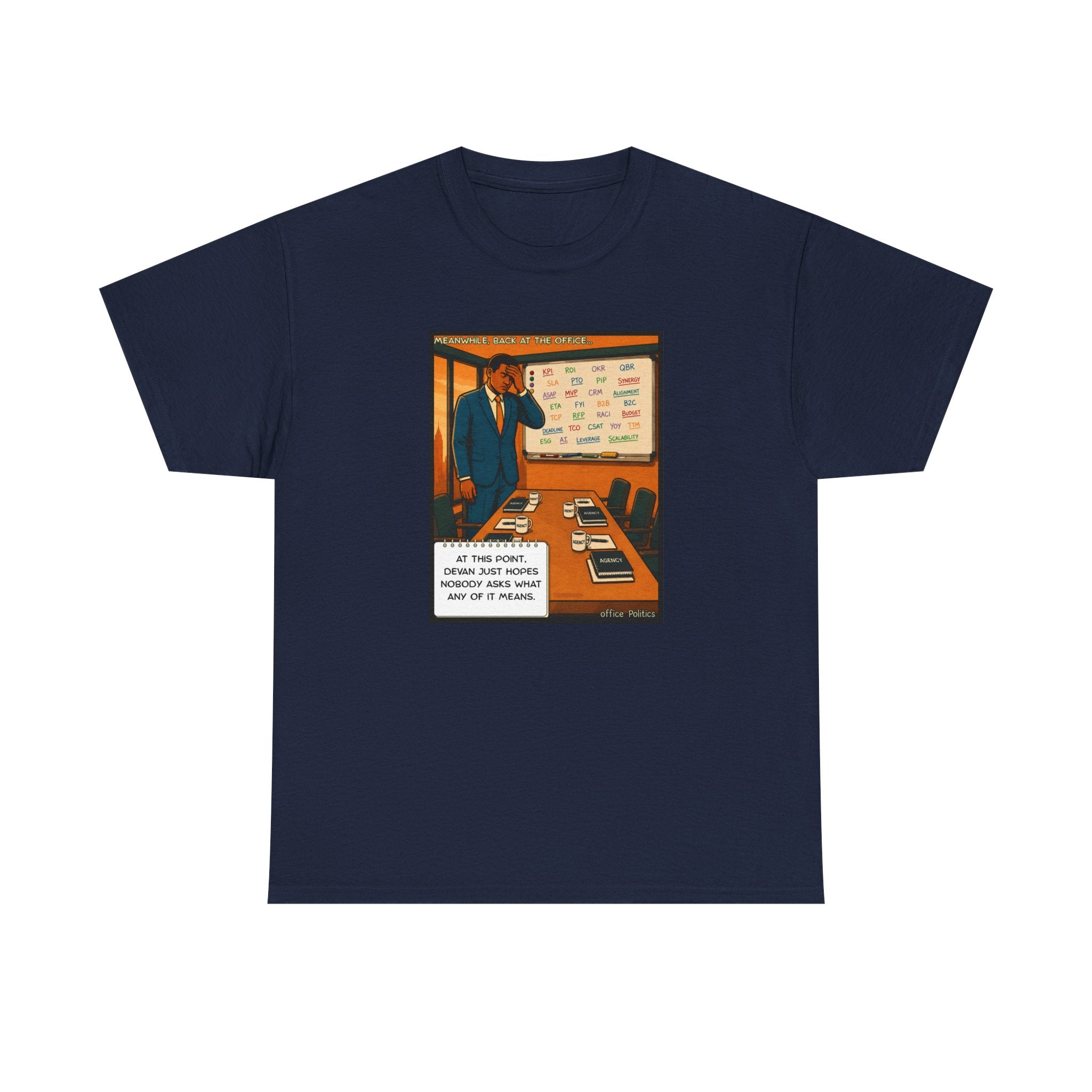 office Politics Retro T-Shirt — Devan's Definitions Graphic Tee
