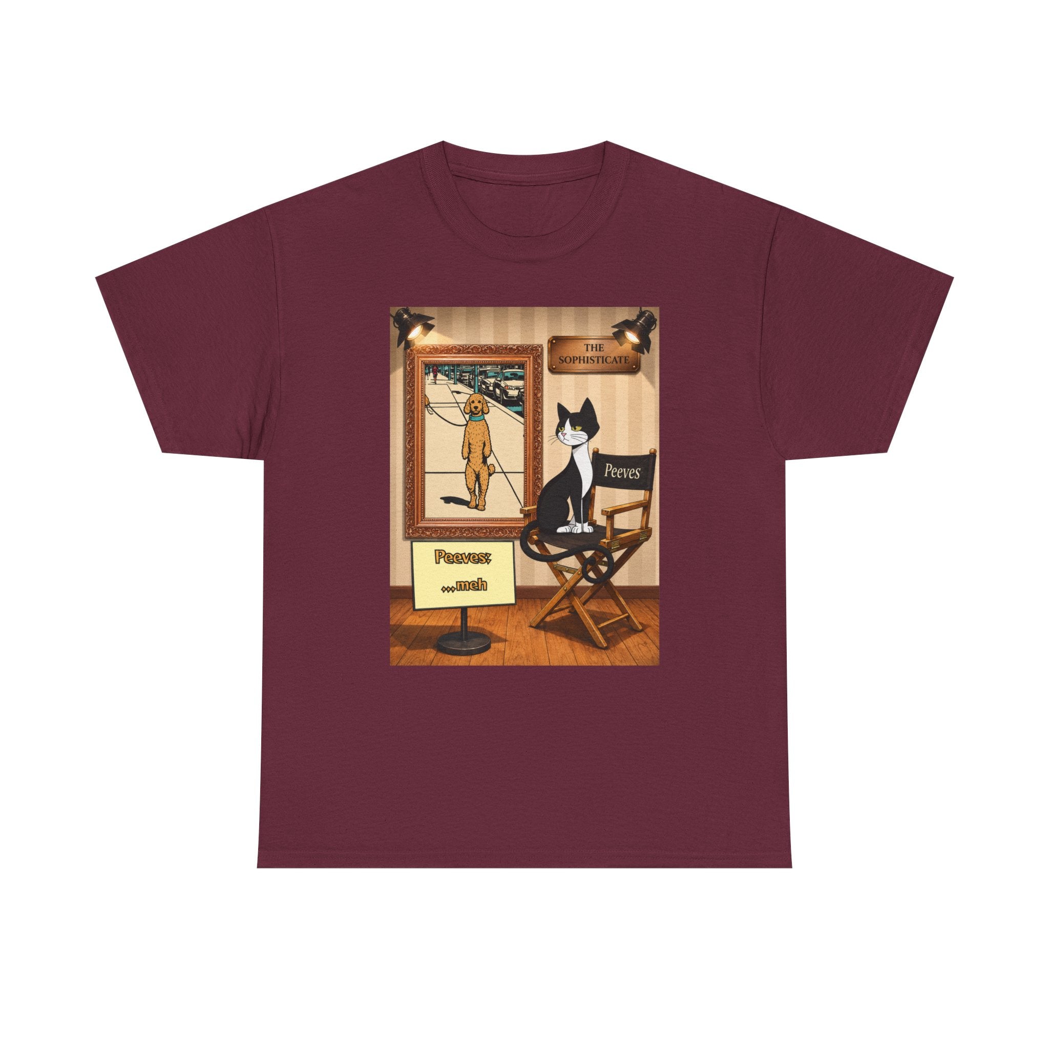 Peeves: Meh Retro T-Shirt —  Vintage Style Graphic Tee