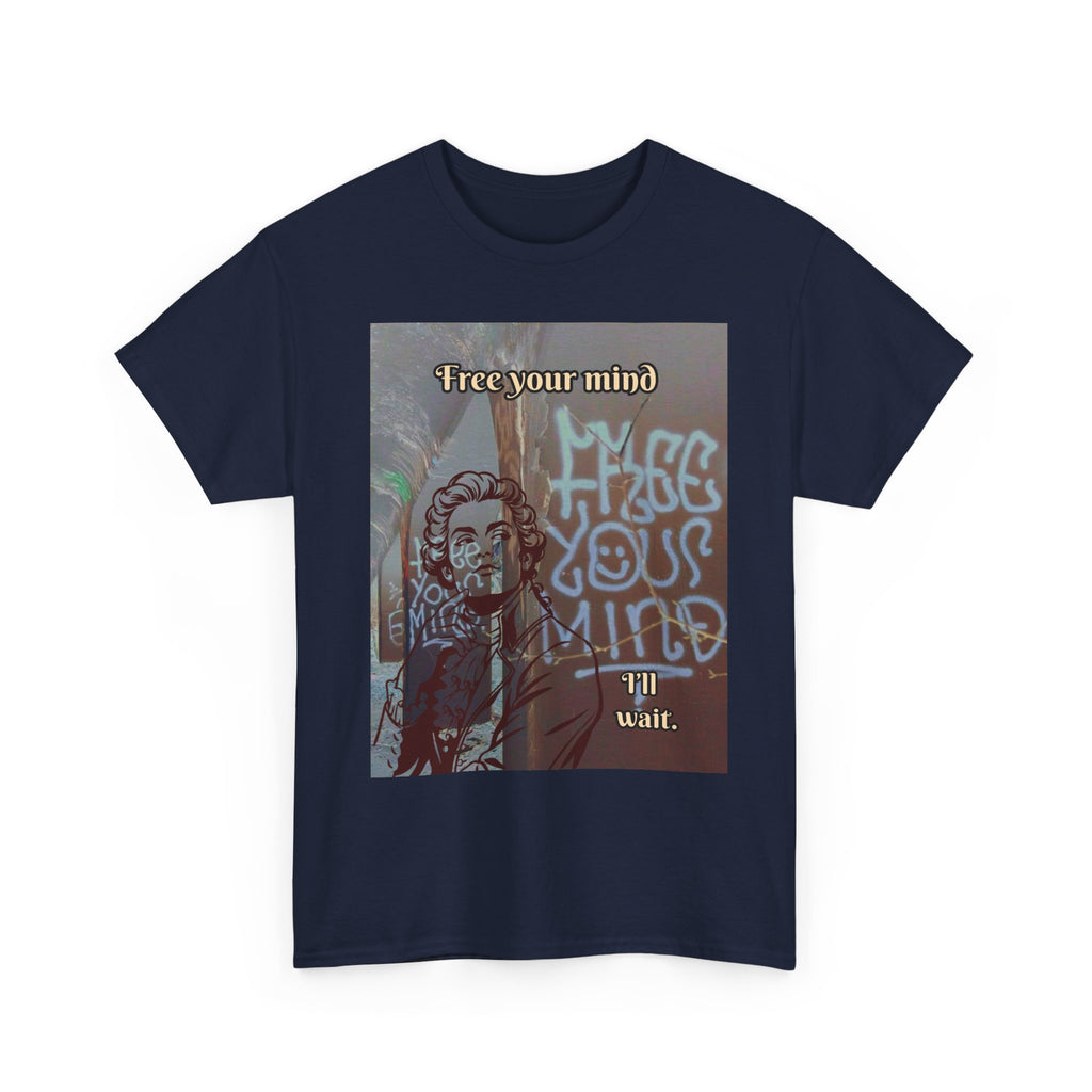 Free Your Mind. I'll Wait 2. — Vintage Graphic Tee