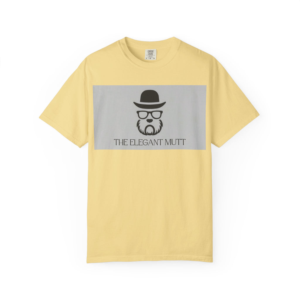 The Elegant Mutt Retro T‑Shirt — Vintage Style Mutt Logo Graphic Tee