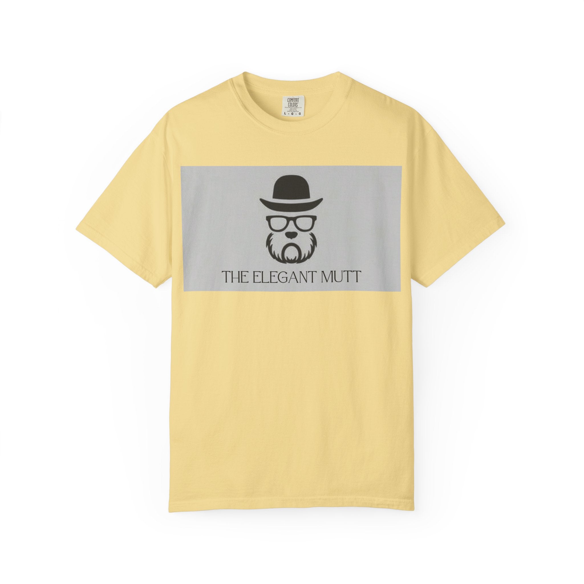 The Elegant Mutt Retro T‑Shirt — Vintage Style Mutt Logo Graphic Tee