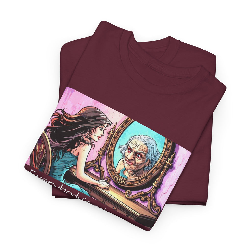 Everybody's Mirror Is Different Unisex Heavy Cotton Tee - Inspirational Graphic T-Shirt