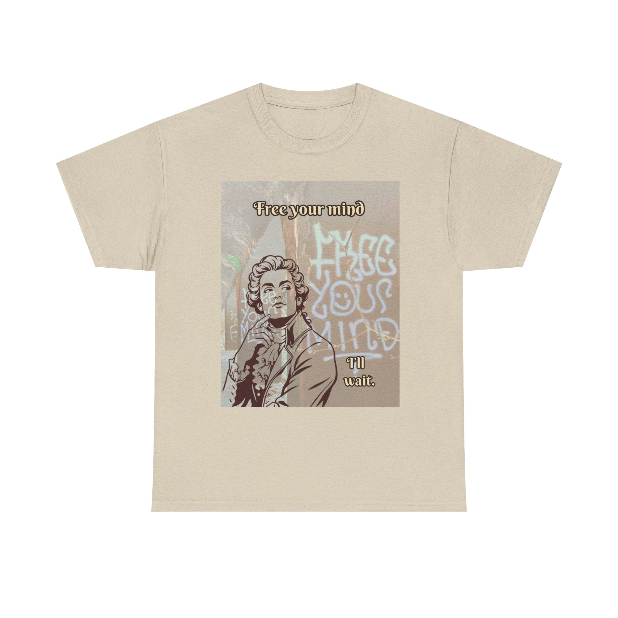 Free Your Mind. I'll Wait 2. — Vintage Graphic Tee