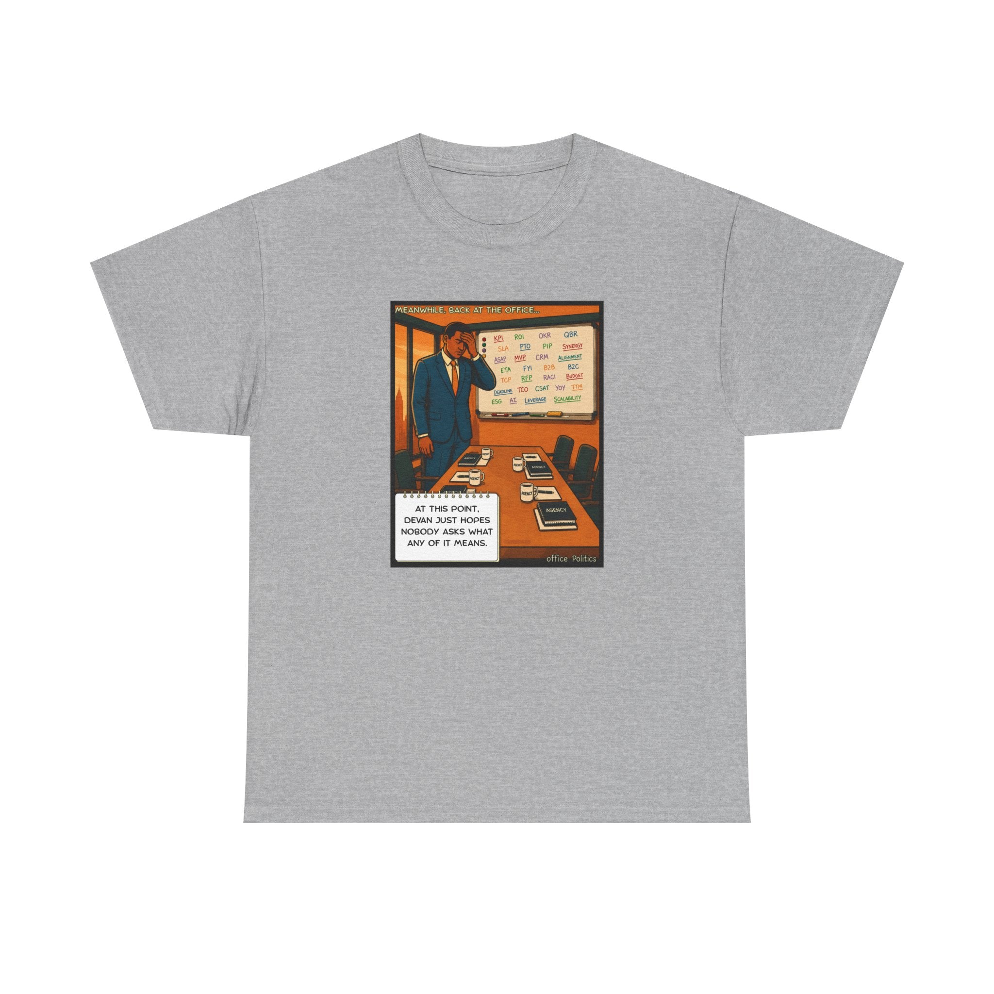 office Politics Retro T-Shirt — Devan's Definitions Graphic Tee