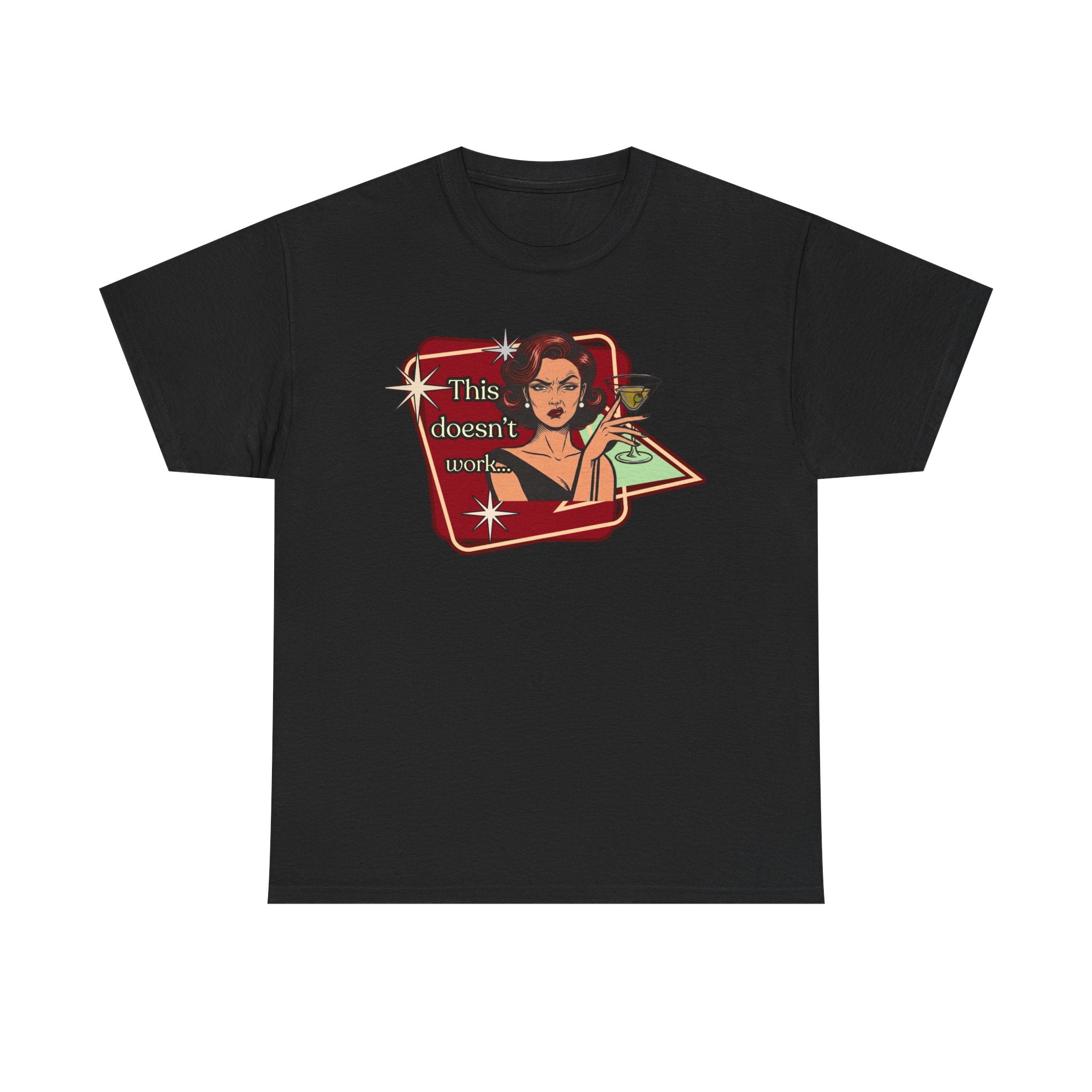This Doesn't Work Retro Tee — Vintage Style Graphic Tee