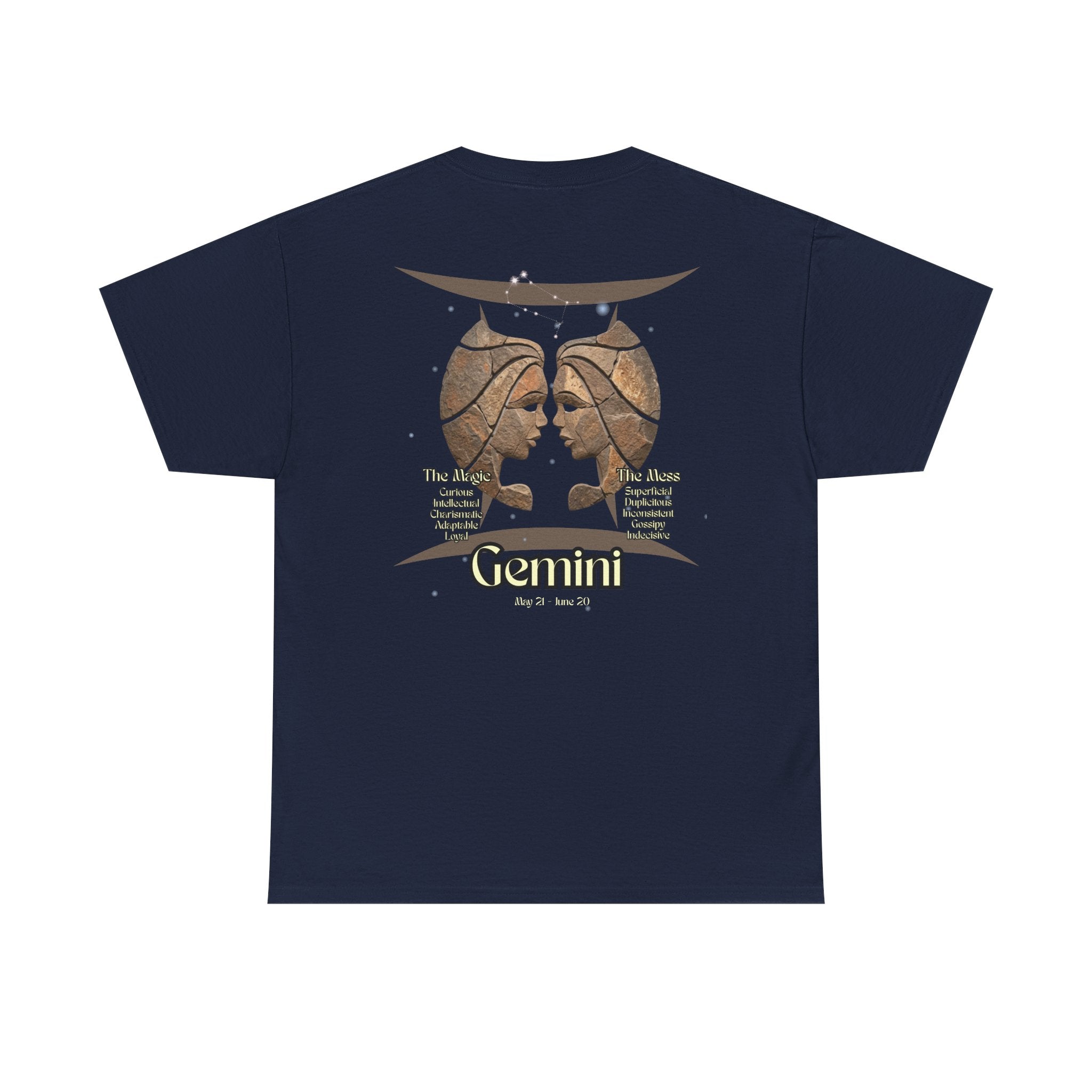 The Zodiac Society Astrology T-Shirt — Gemini Graphic Tee