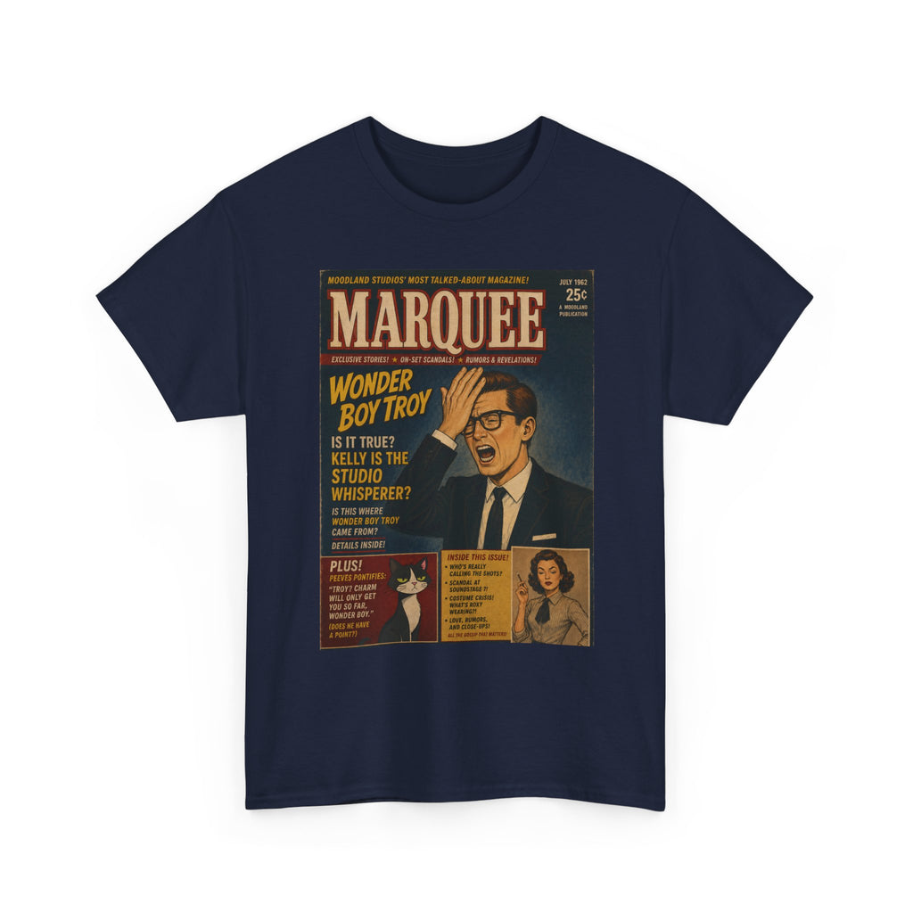Moodland Studios Retro T-Shirt — Marquee Magazine Vintage Graphic Tee