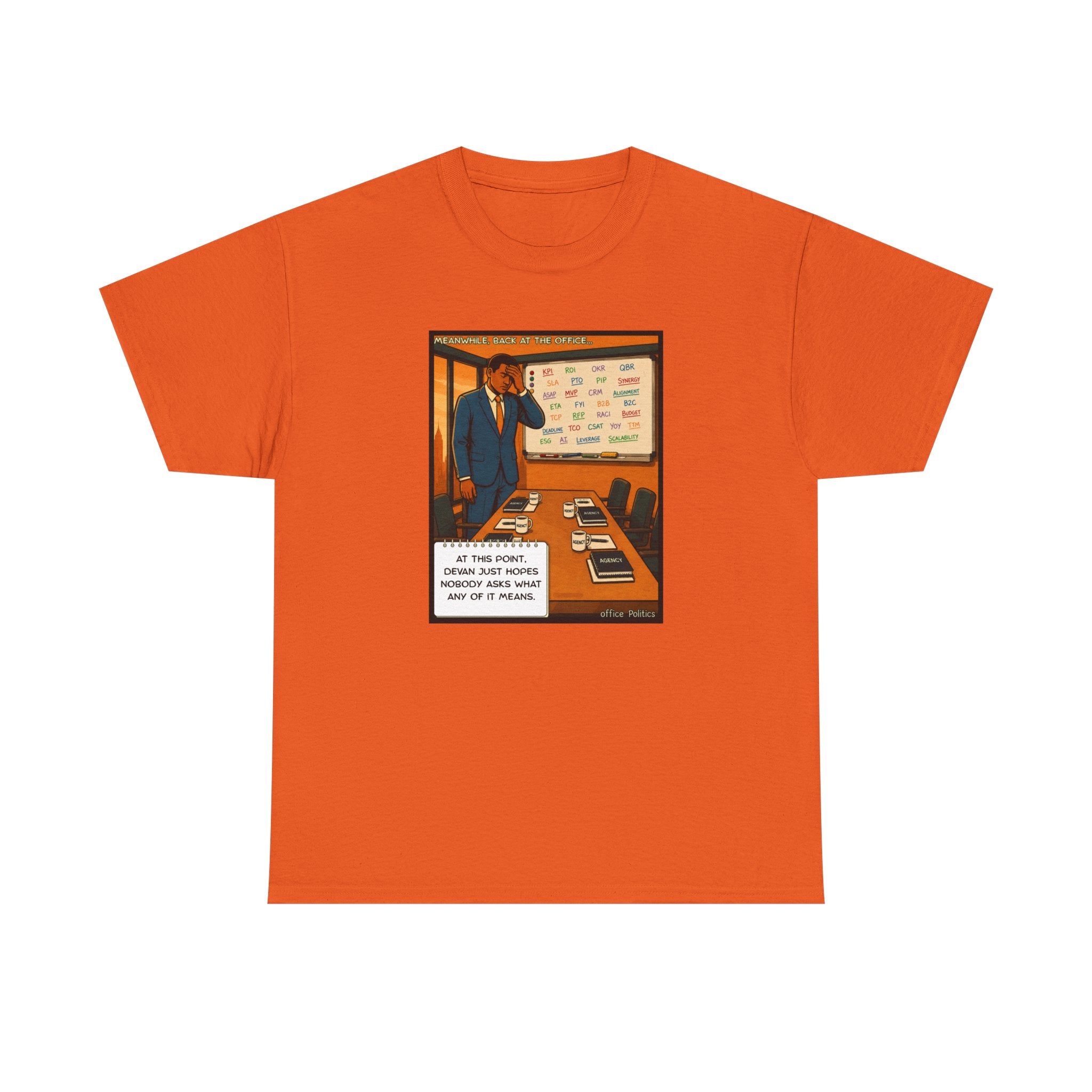 office Politics Retro T-Shirt — Devan's Definitions Graphic Tee