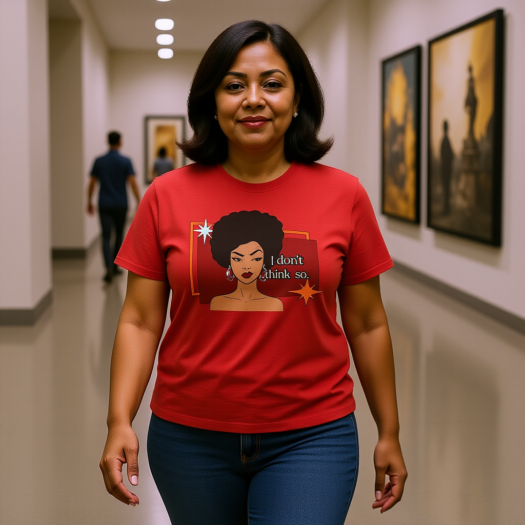 I Don’t Think So  Retro Tee — Vintage Style Graphic Tee