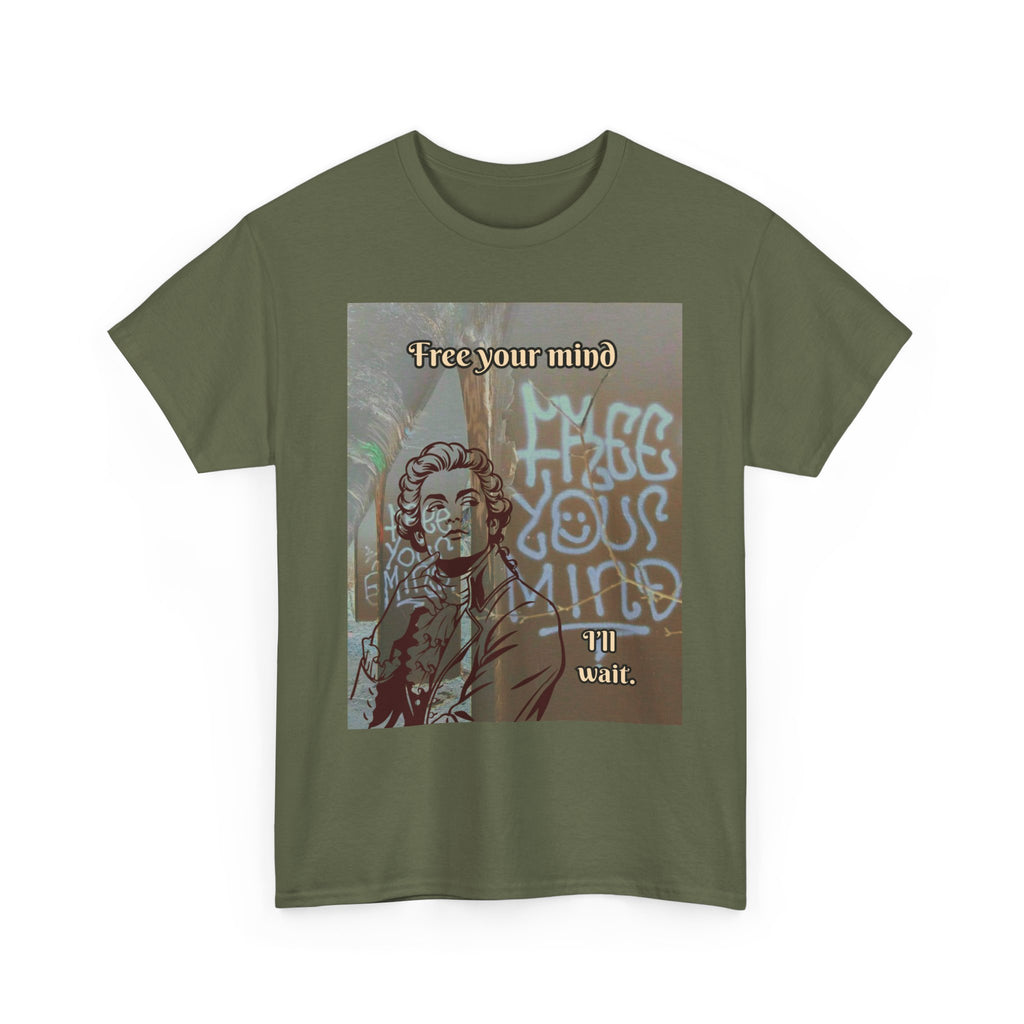 Free Your Mind. I'll Wait 2. — Vintage Graphic Tee