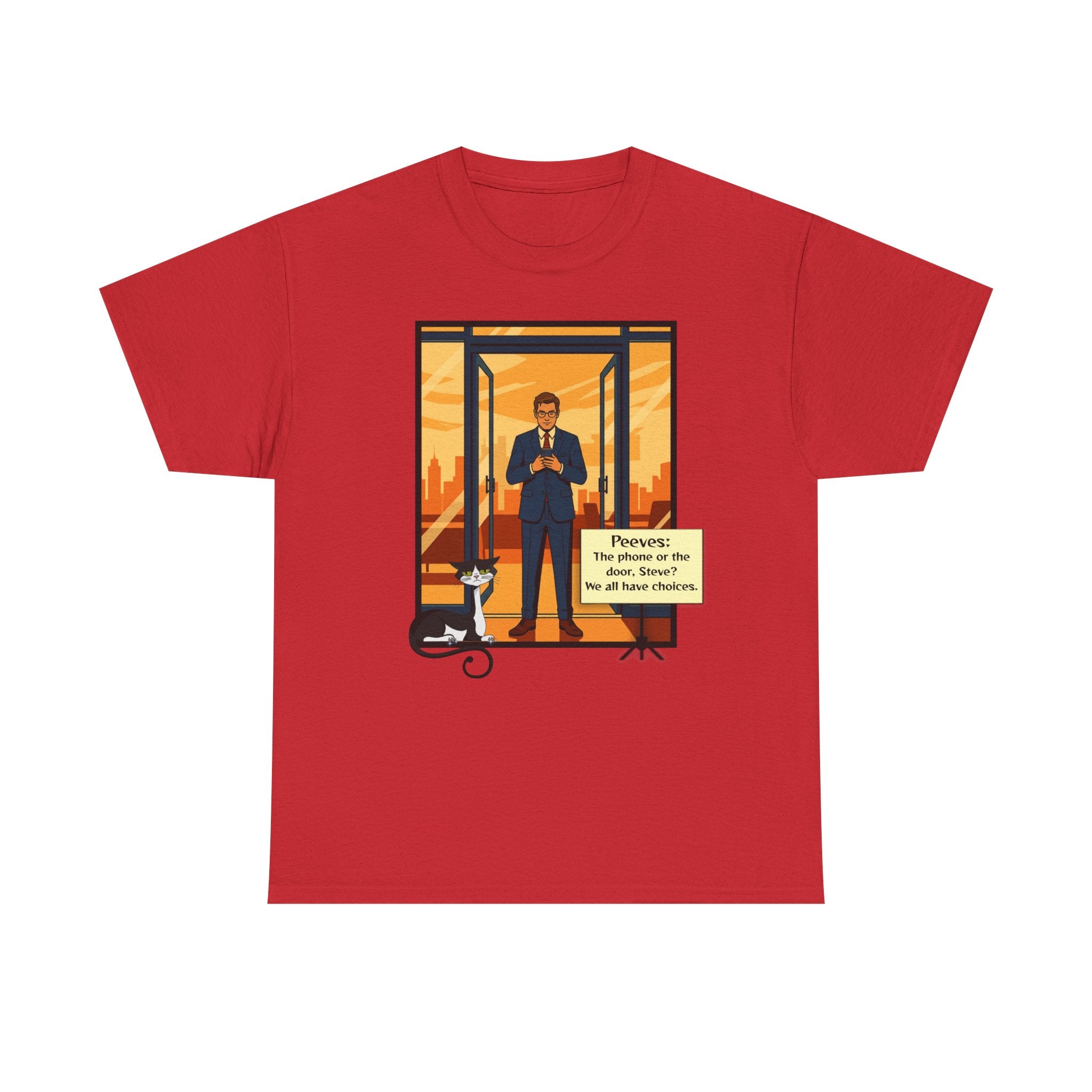 Peeves: Choices T-Shirt - Steve Touches a Nerve Graphic Tee