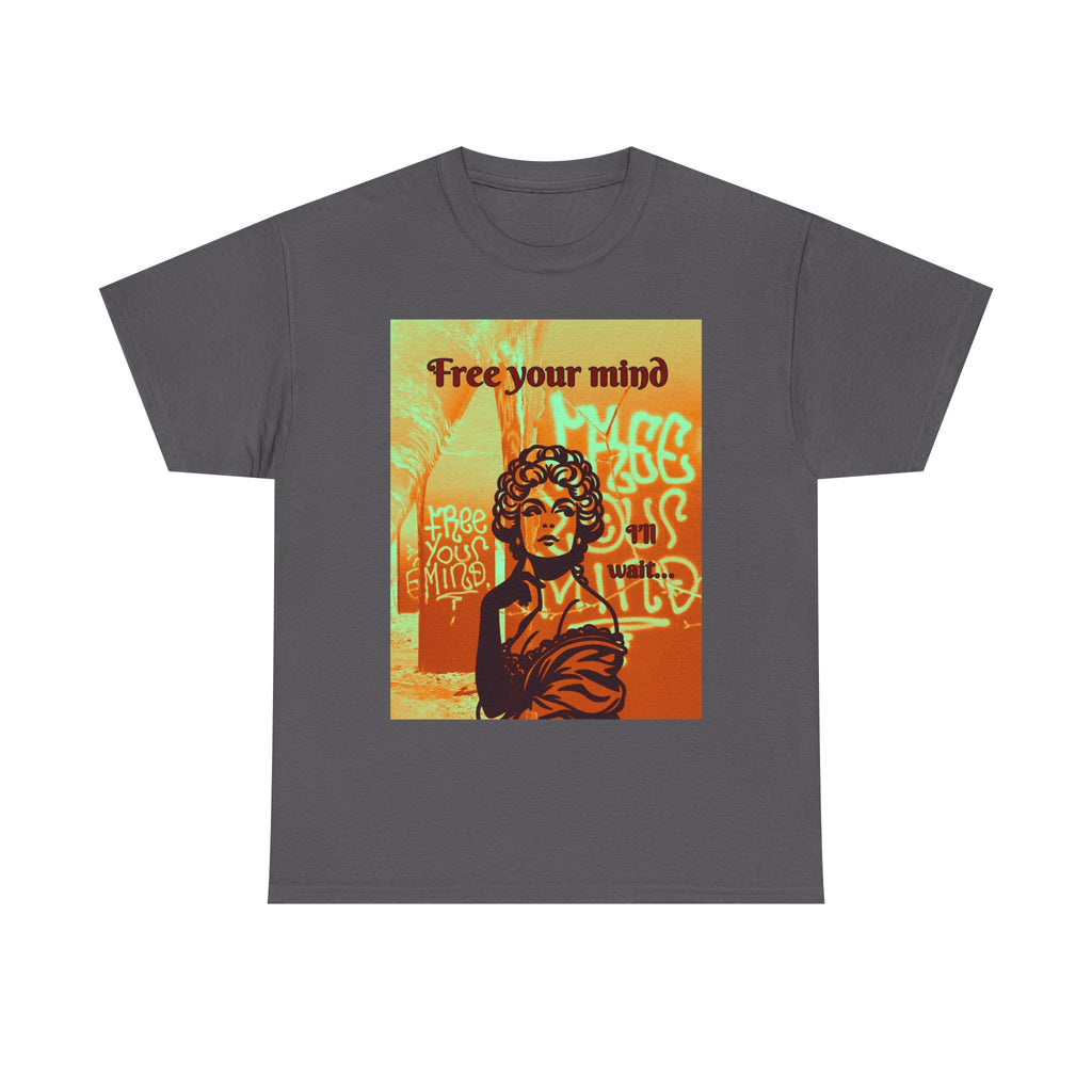Common Courtesy — Vintage Graffiti Free Your Mind Graphic Tee