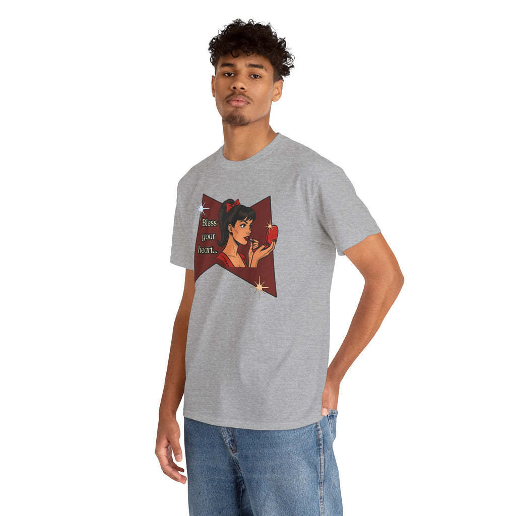 Bless Your Heart Retro T-Shirt  -- Vintage Style Graphic Tee
