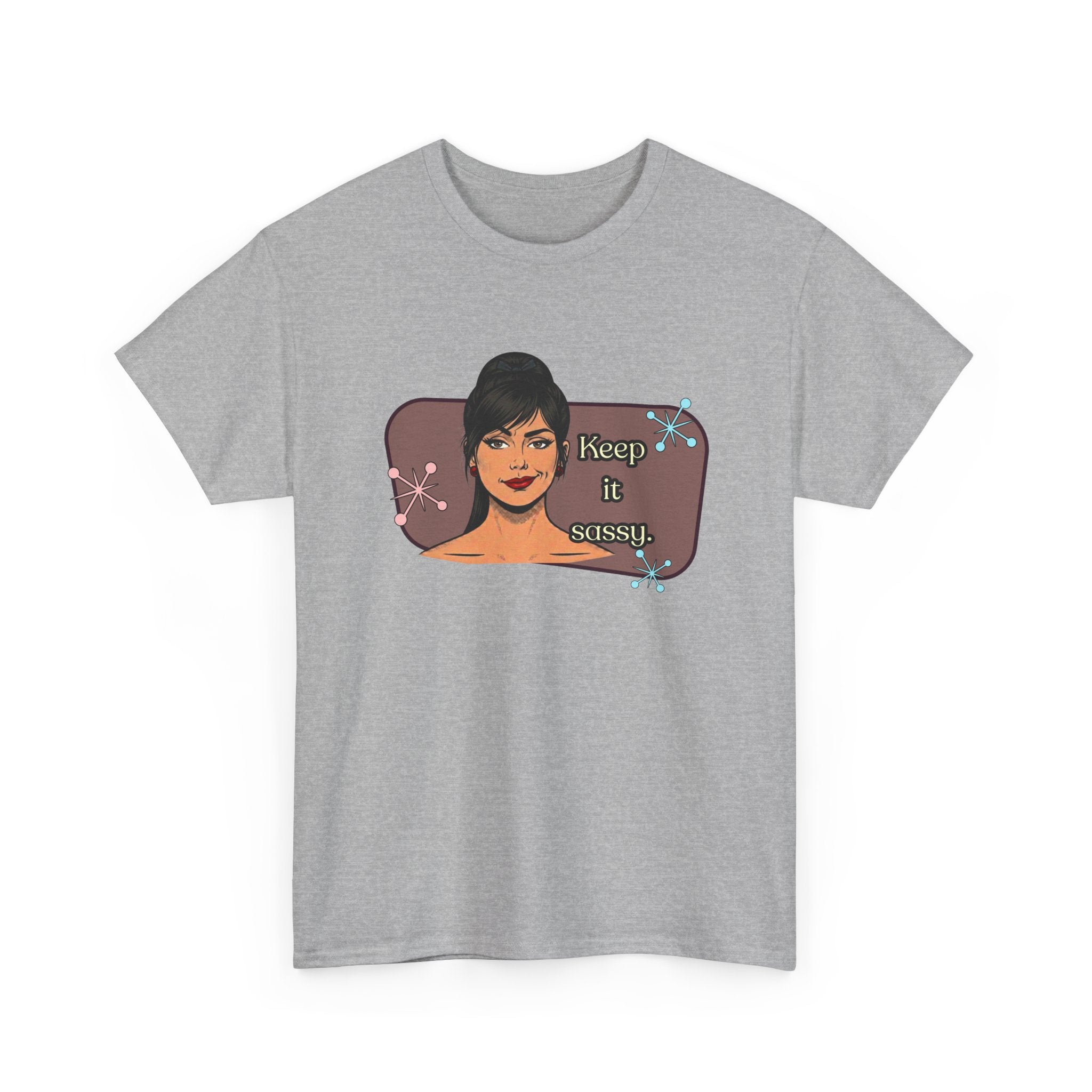 Keep It Sassy Retro Tee — Vintage Style Graphic Tee