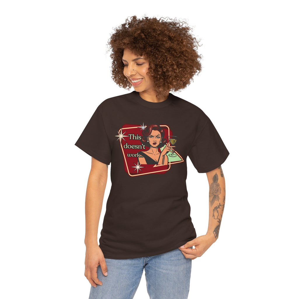 This Doesn't Work Retro Tee — Vintage Style Graphic Tee