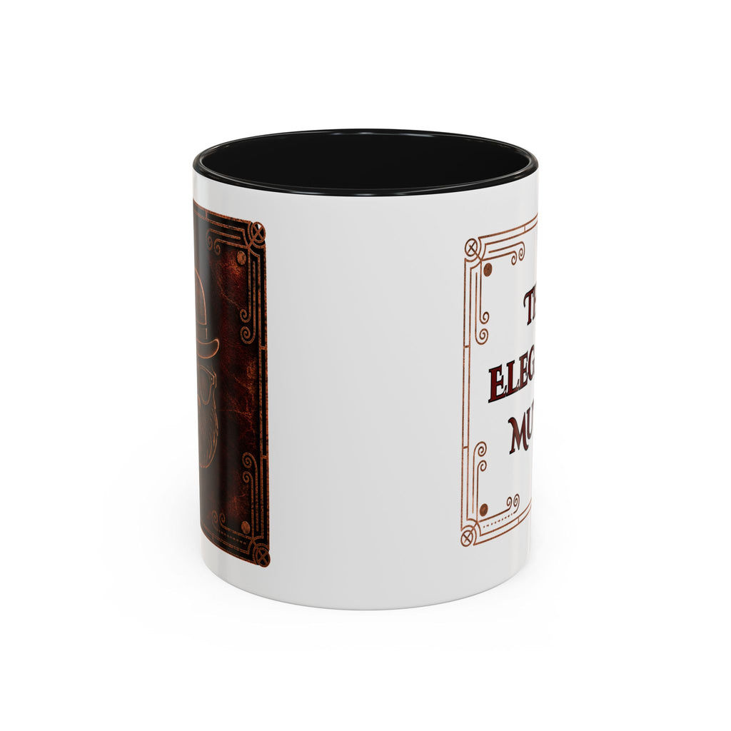 Motivational Vintage Quote Mug — Two-Tone Accent Coffee Cup (11oz/15oz)