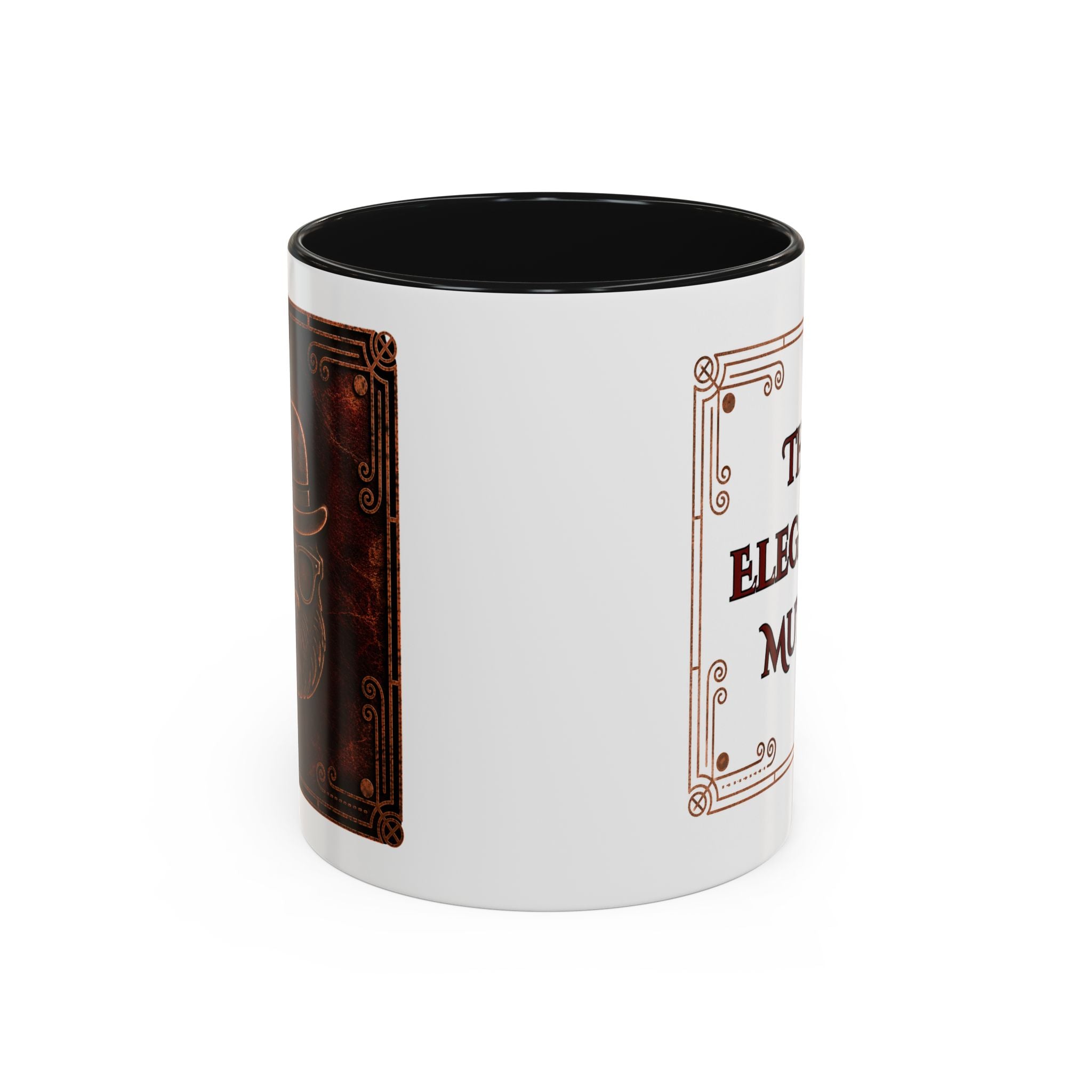 Motivational Vintage Quote Mug — Two-Tone Accent Coffee Cup (11oz/15oz)
