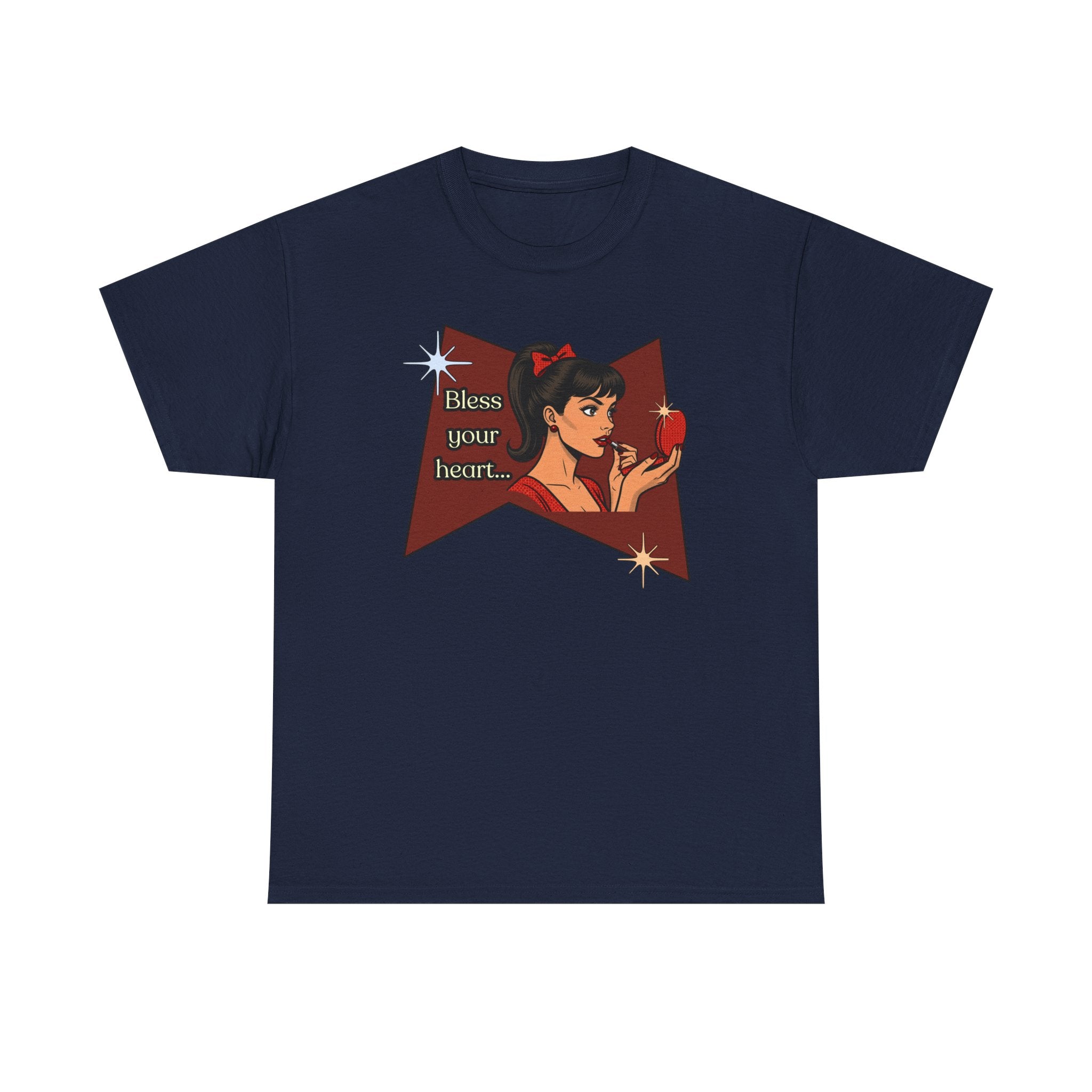 Bless Your Heart Retro T-Shirt  -- Vintage Style Graphic Tee