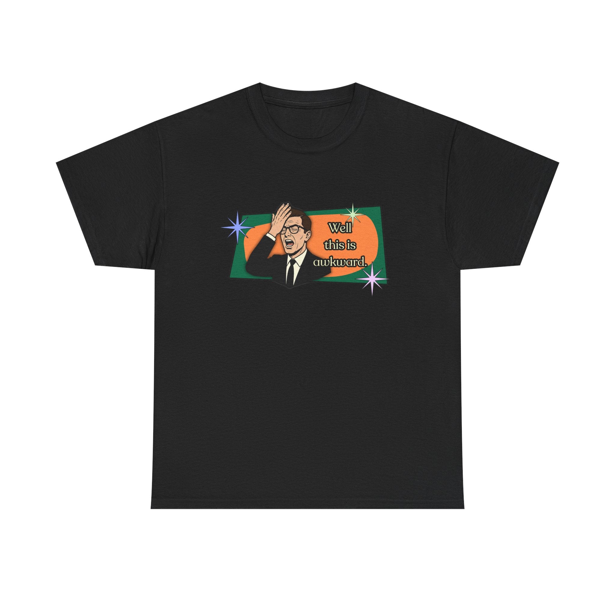 Well That Was Awkward Retro Tee — Vintage Style Graphic Tee