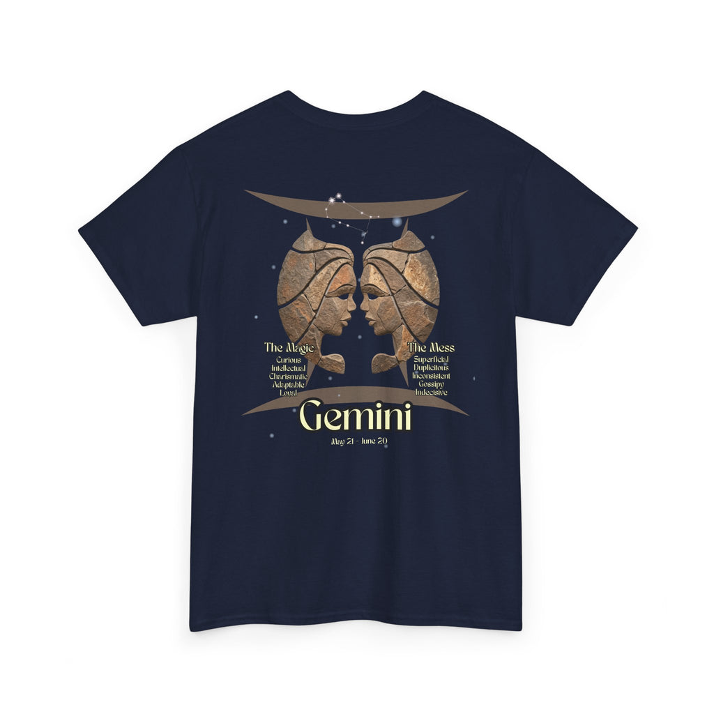 The Zodiac Society Astrology T-Shirt — Gemini Graphic Tee