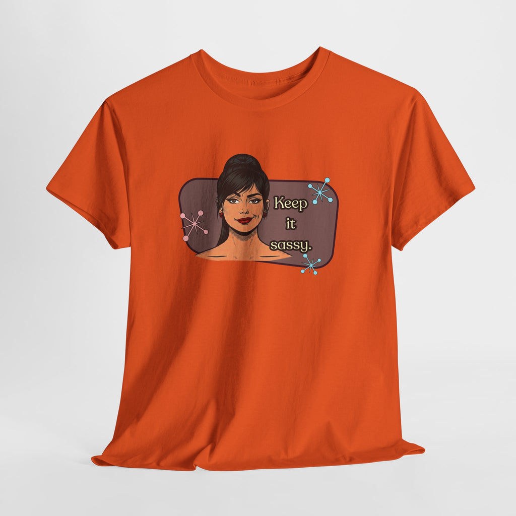 Keep It Sassy Retro Tee — Vintage Style Graphic Tee