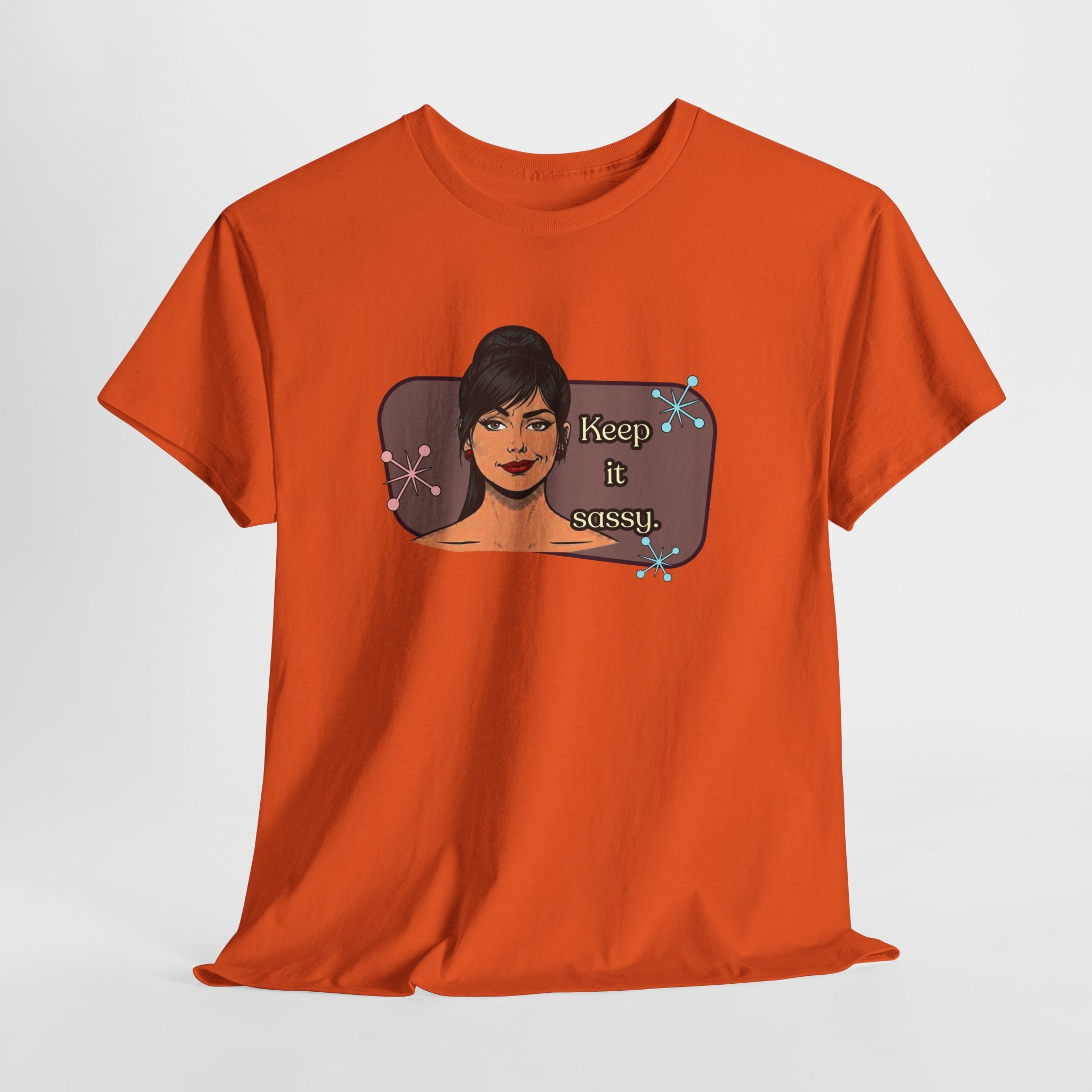 Keep It Sassy Retro Tee — Vintage Style Graphic Tee