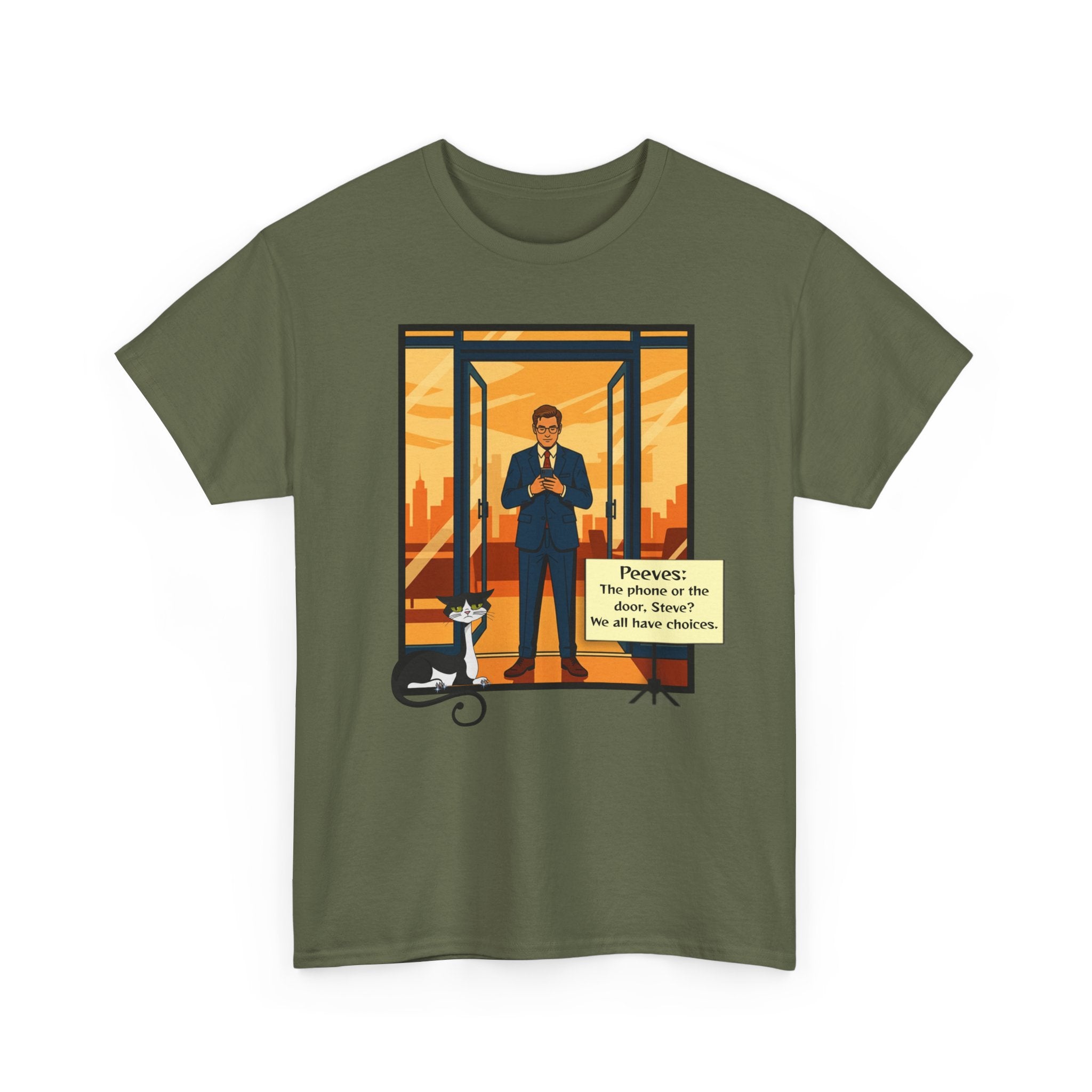 Peeves: Choices T-Shirt - Steve Touches a Nerve Graphic Tee