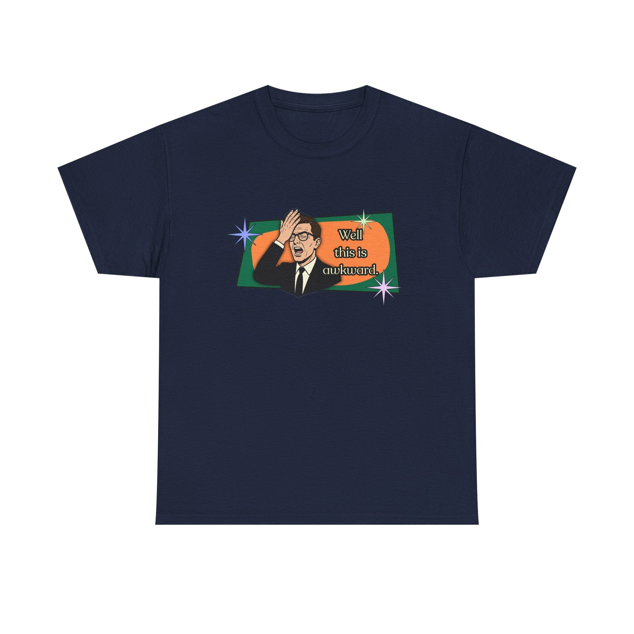 Well That Was Awkward Retro Tee — Vintage Style Graphic Tee