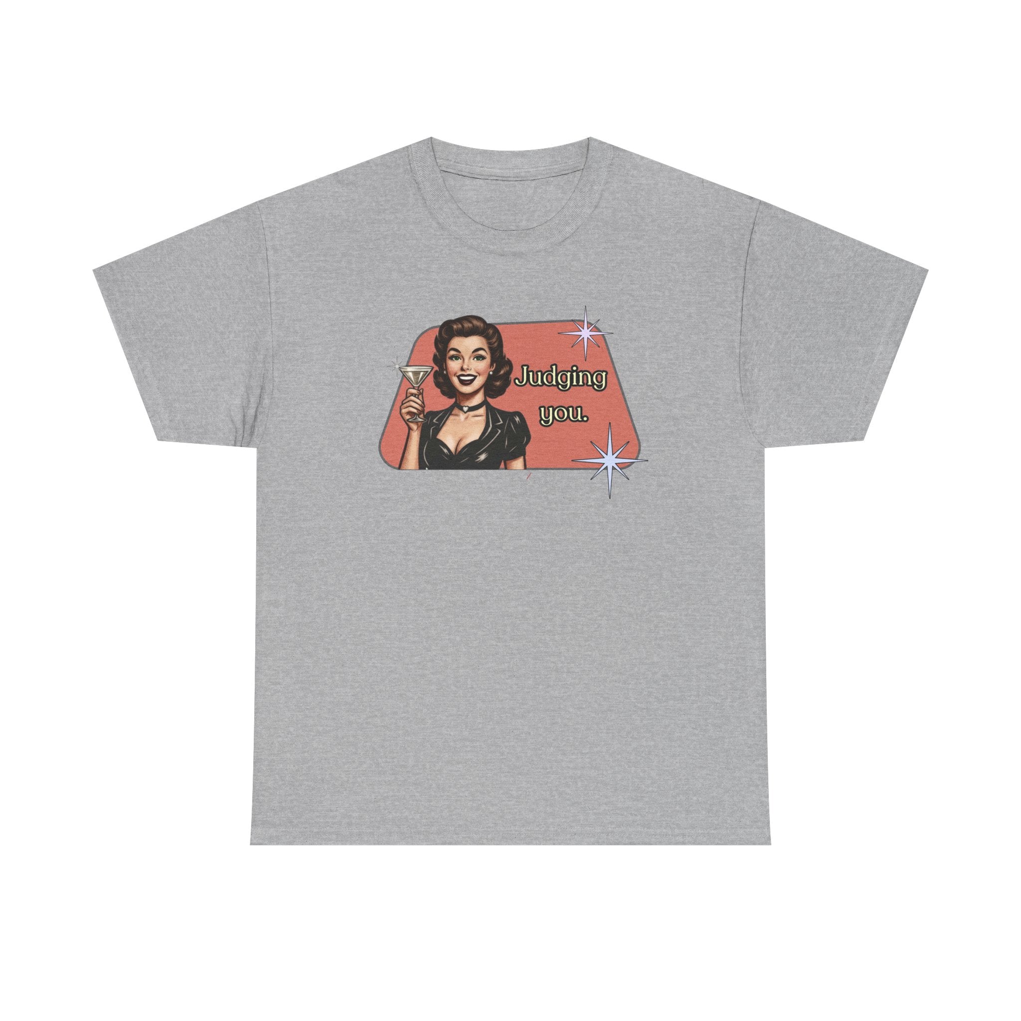 Judging You Retro T-Shirt — Vintage Style Graphic Tee