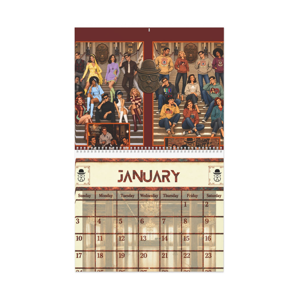 2027 A Calendar - The Elegant Mutt