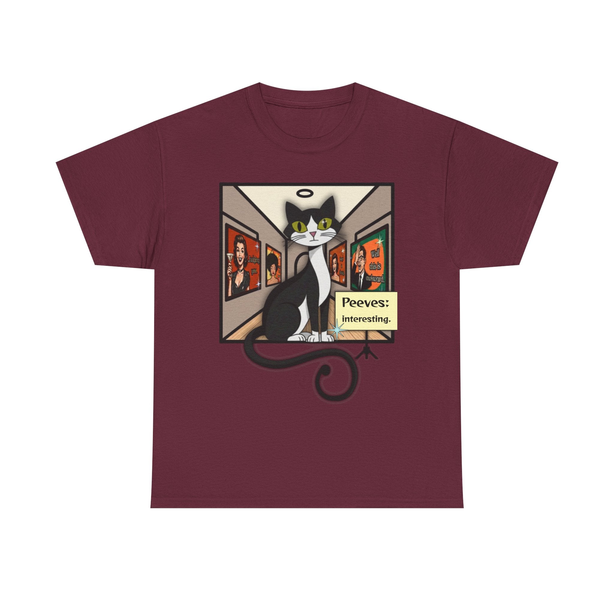 Peeves Retro Tee — Peeves: Interesting Graphic Tee