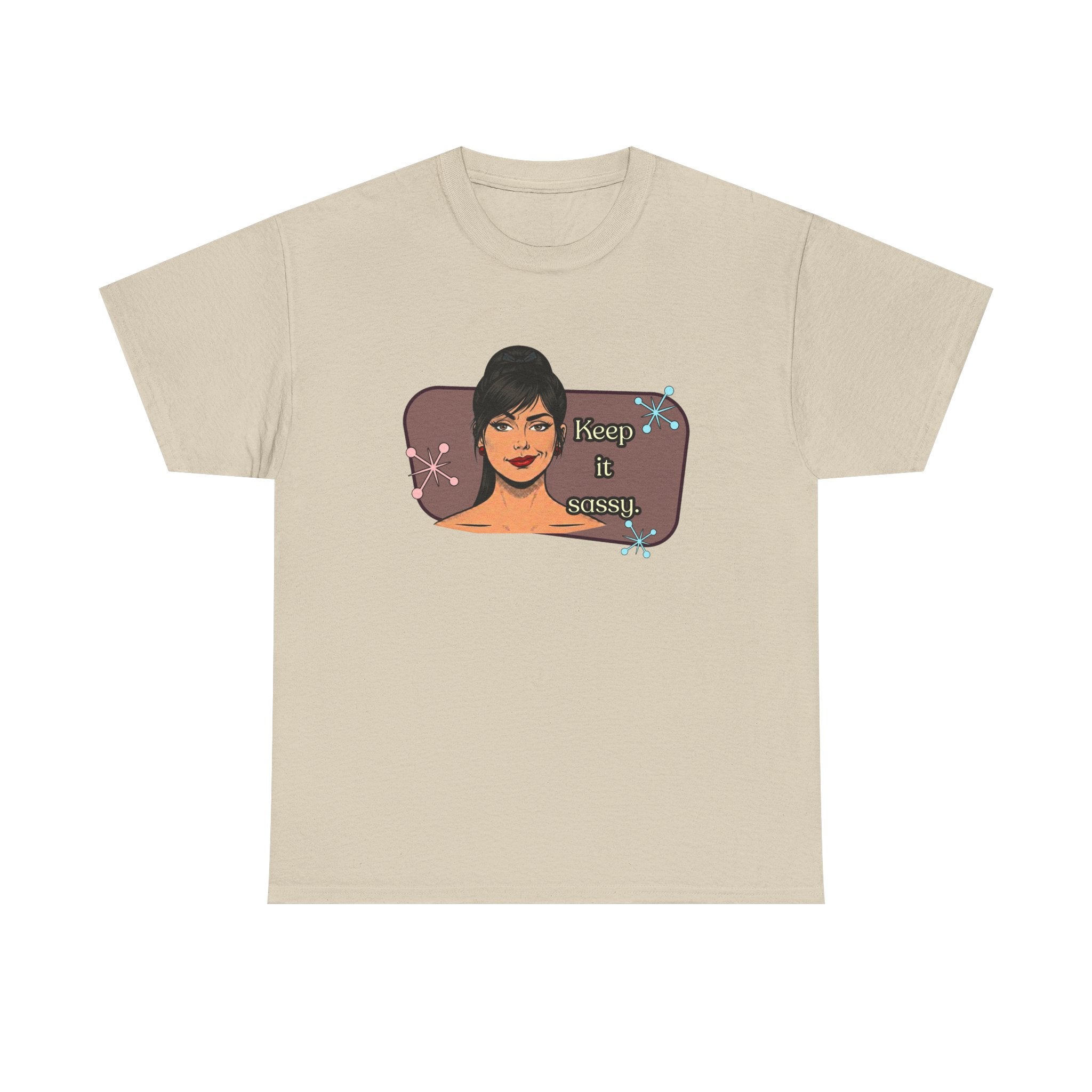 Keep It Sassy Retro Tee — Vintage Style Graphic Tee