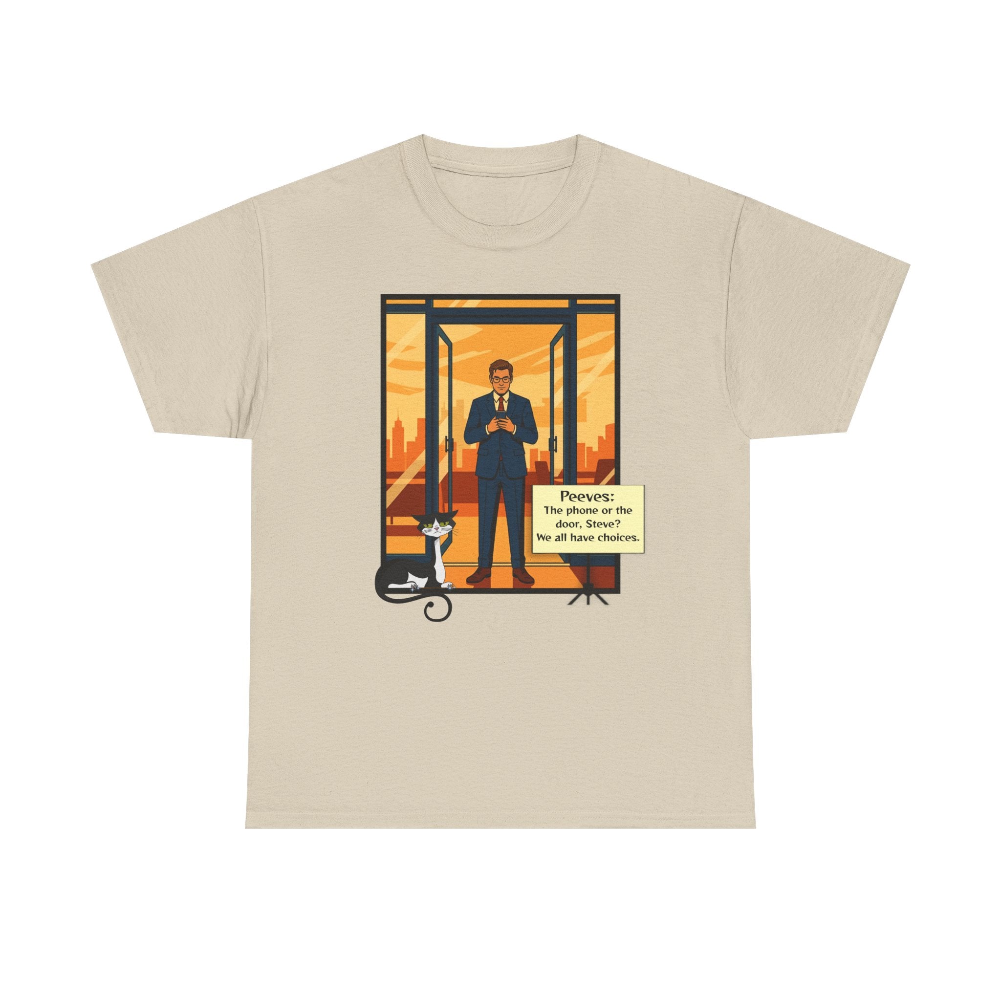 Peeves: Choices T-Shirt - Steve Touches a Nerve Graphic Tee