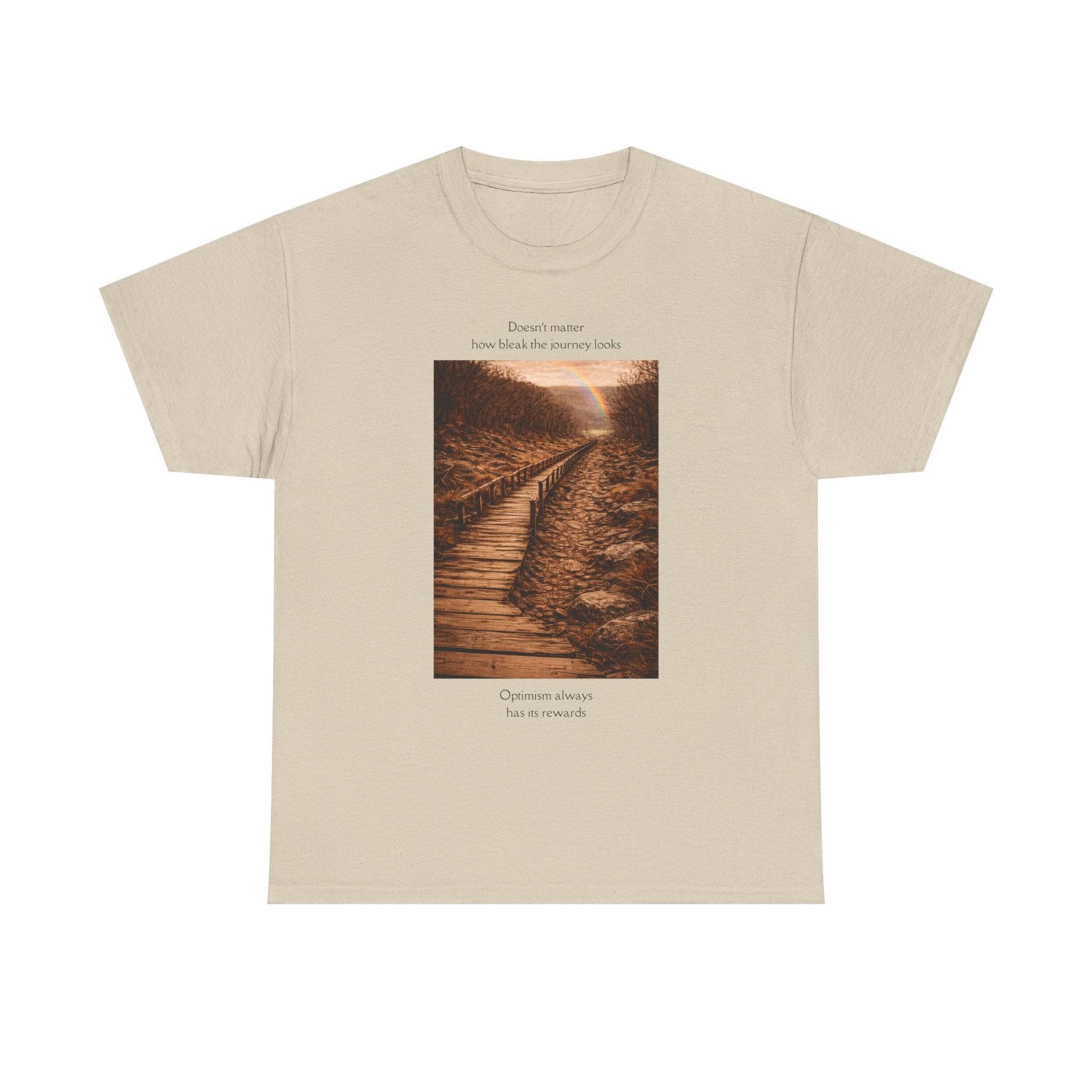 Inspirational Nature T-Shirt - Choose Your Own Path Scenic Graphic Tee