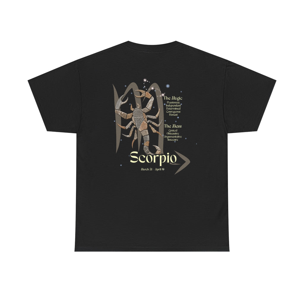 The Zodiac Society Astrology T-Shirt — Scorpio Graphic Tee