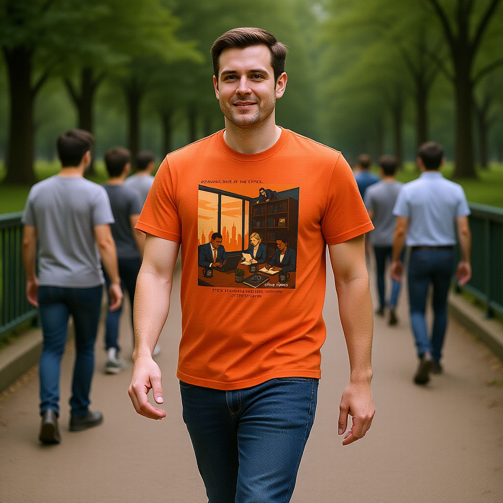 office Politics Retro T-Shirt — Steve's Overview Vintage Style Graphic Tee