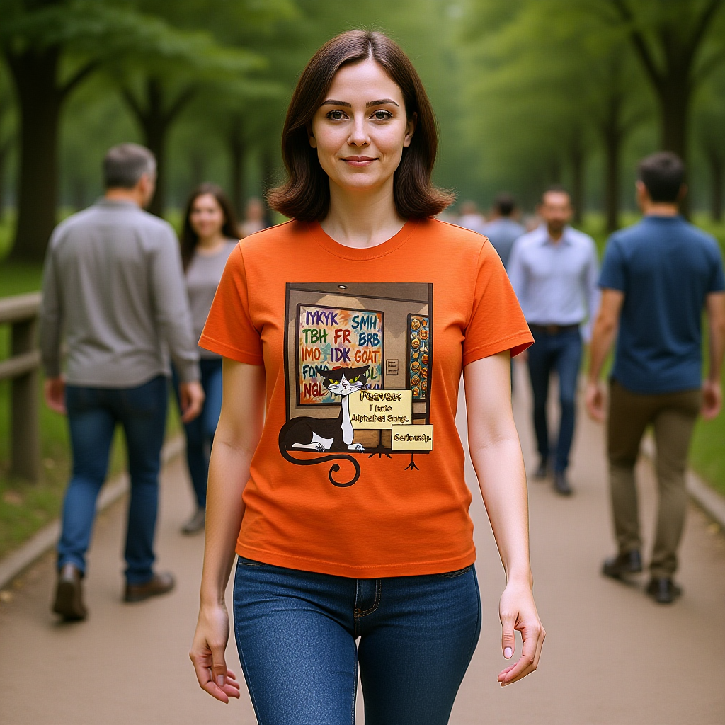 Peeves: Alphabet Soup T-Shirt — Museum Curator Graphic Tee