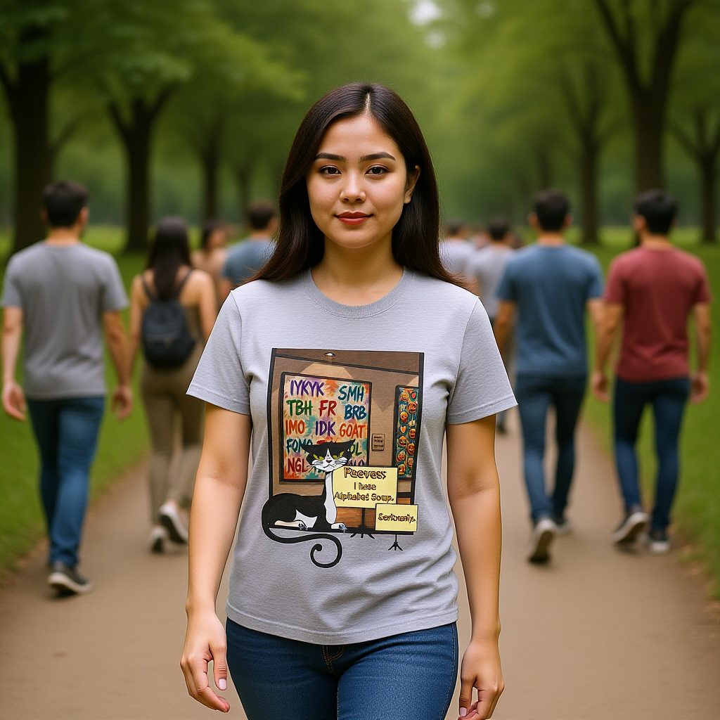 Peeves: Alphabet Soup T-Shirt — Museum Curator Graphic Tee