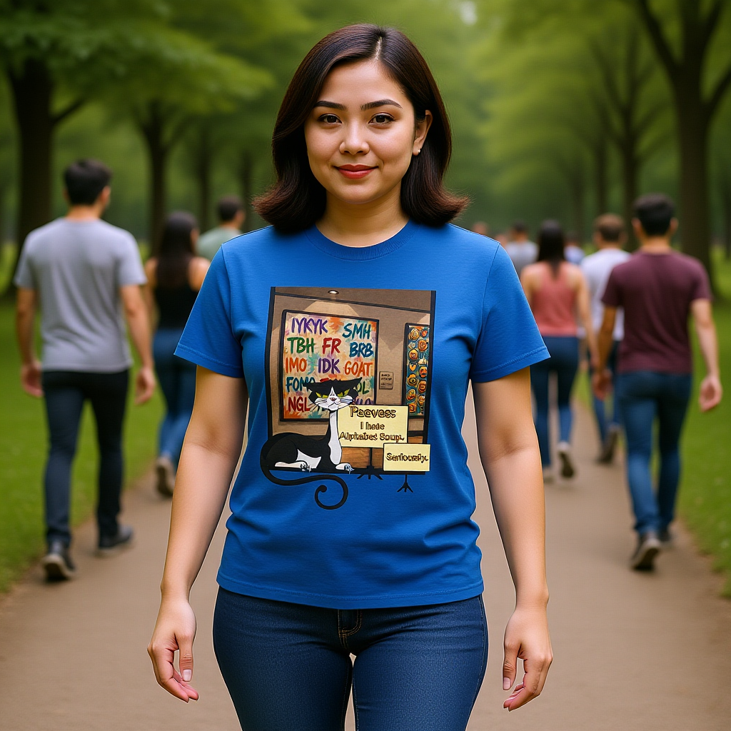 Peeves: Alphabet Soup T-Shirt — Museum Curator Graphic Tee