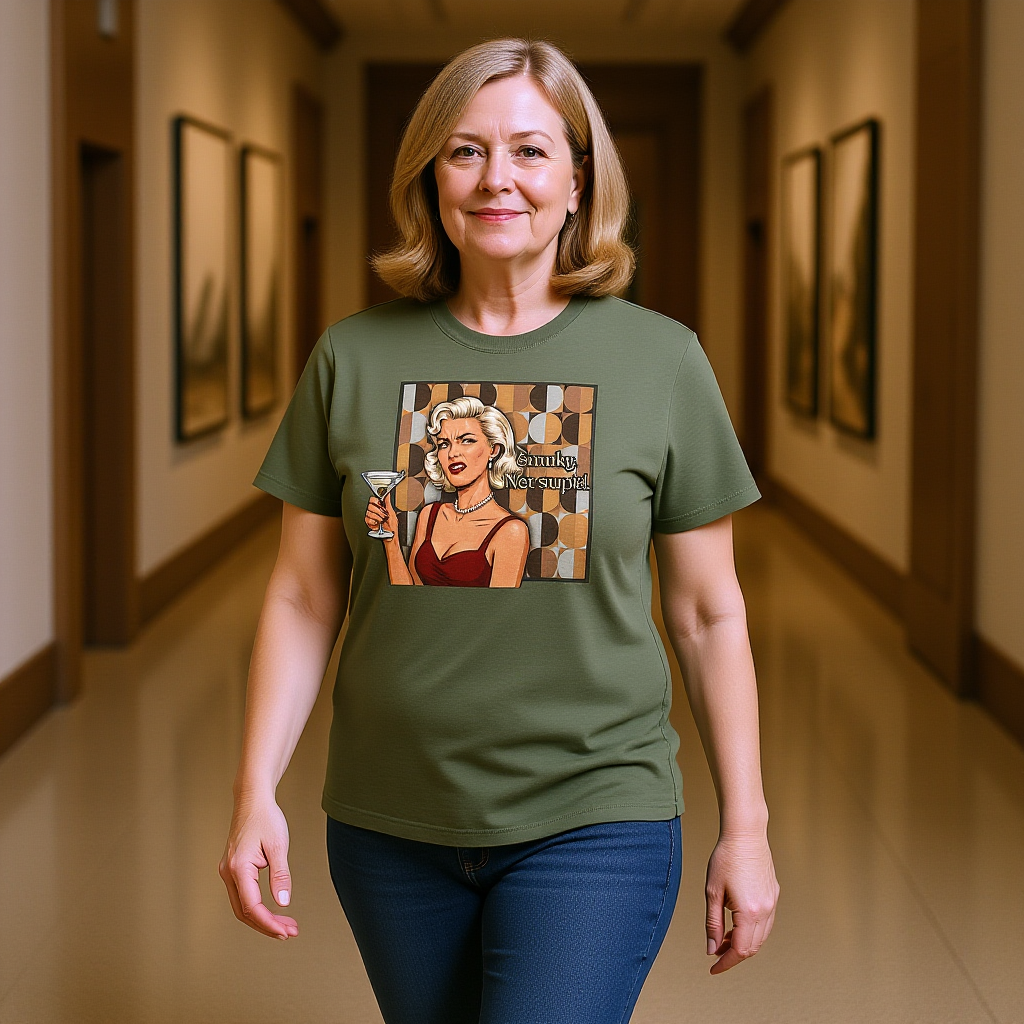 Snarky. Not Stupid. Retro T-Shirt — Vintage Style Mood Swings Graphic Tee