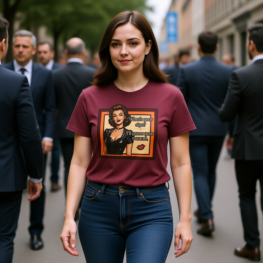 What's Your Sign? Retro T-Shirt - Melinda Speaks (Vol1) Vintage Style Graphic Tee