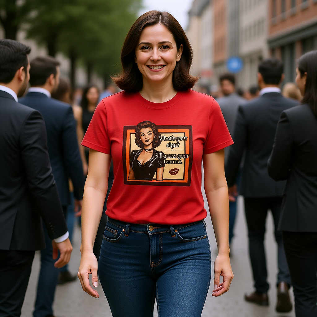What's Your Sign? Retro T-Shirt - Melinda Speaks (Vol1) Vintage Style Graphic Tee