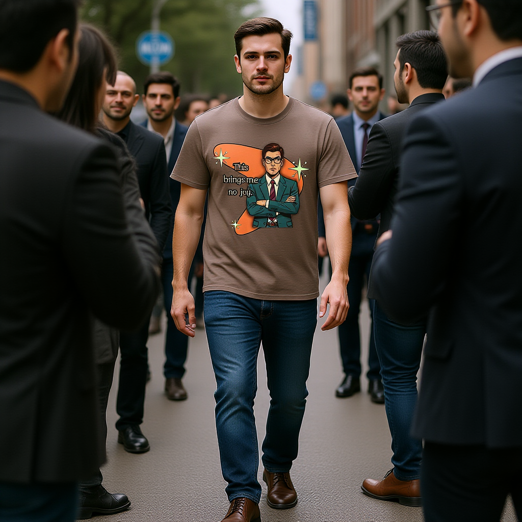 This Brings Me No Joy Retro T-Shirt – Curated and RefinedGraphic Tee