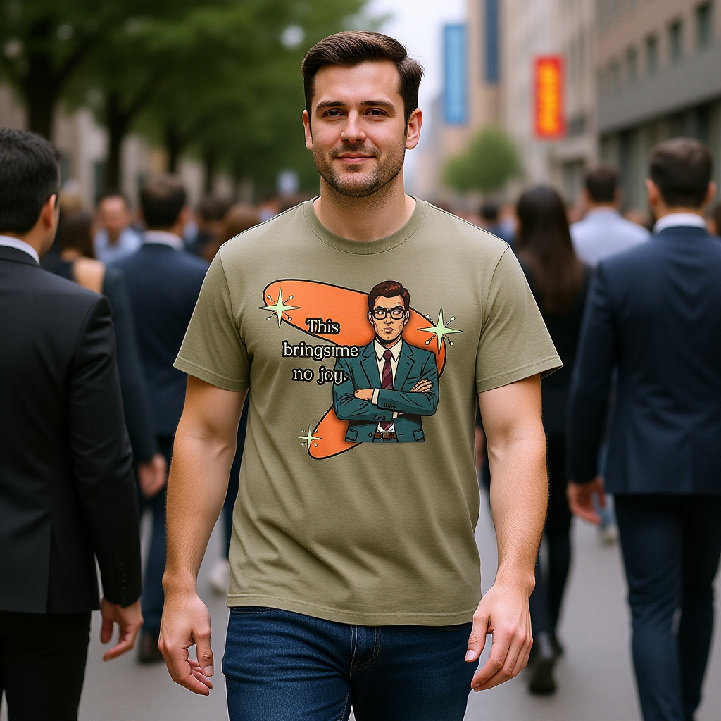 This Brings Me No Joy Retro T-Shirt – Curated and RefinedGraphic Tee