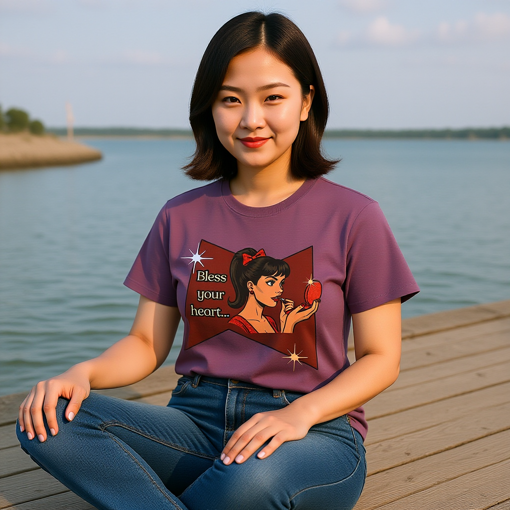 Bless Your Heart Retro T-Shirt - Curated and Refined Graphic Tee