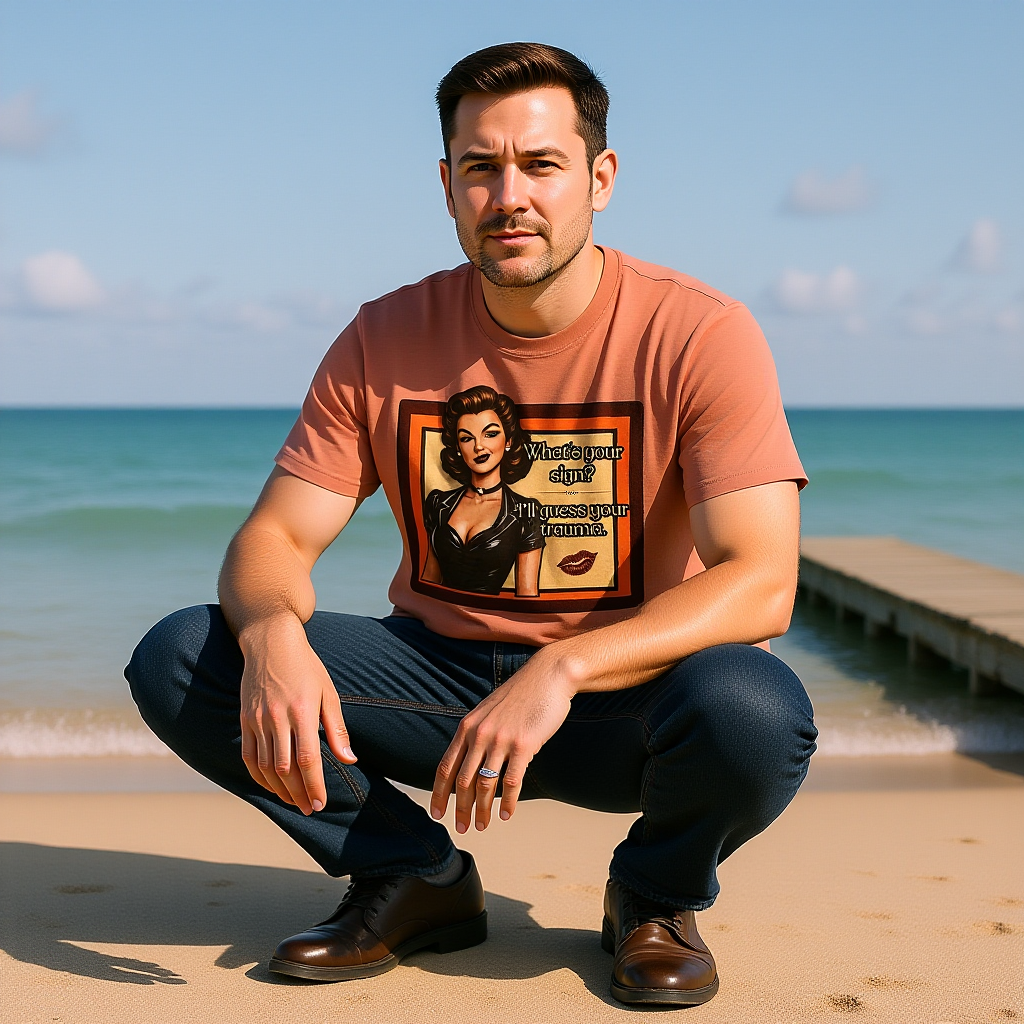 What's Your Sign? Retro T-Shirt — Curated and Refined Graphic Tee