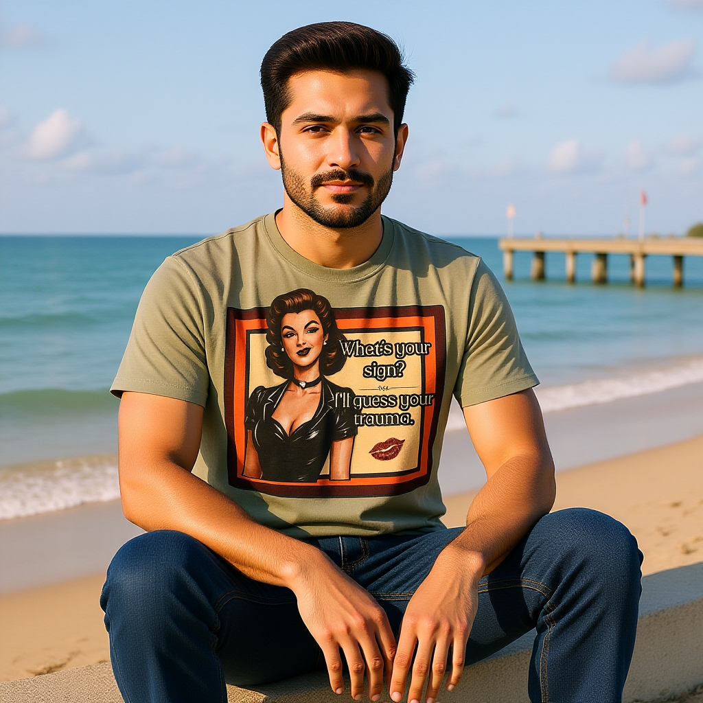 What's Your Sign? Retro T-Shirt — Curated and Refined Graphic Tee